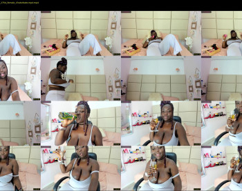 selene_ebony — 22 minute Chaturbate female cam show recording, 1080p, Aug 28, 2021