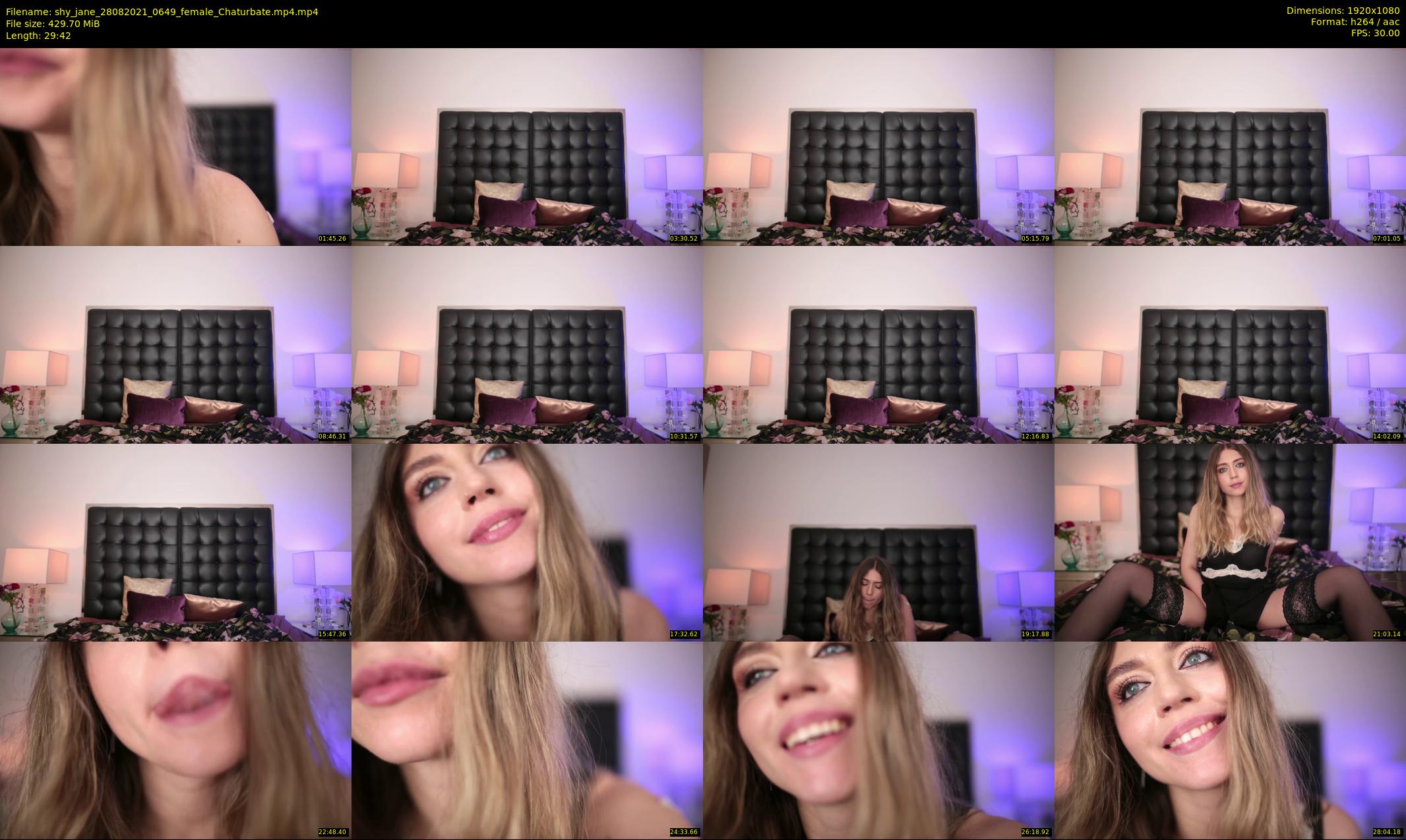 shy_jane — 30 minute Chaturbate female cam show recording, 1080p, Aug 28, 2021