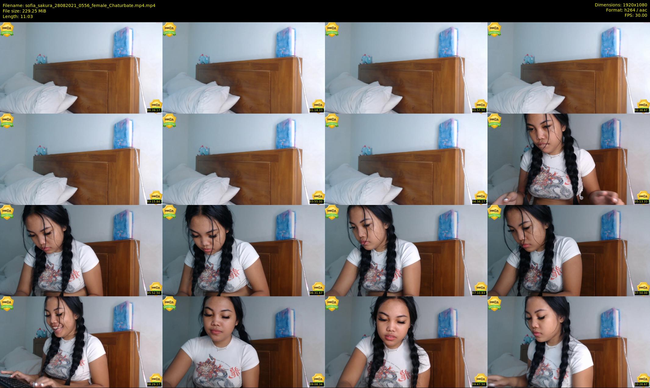 sofia_sakura — 12 minute Chaturbate female cam show recording, 1080p, Aug 28, 2021