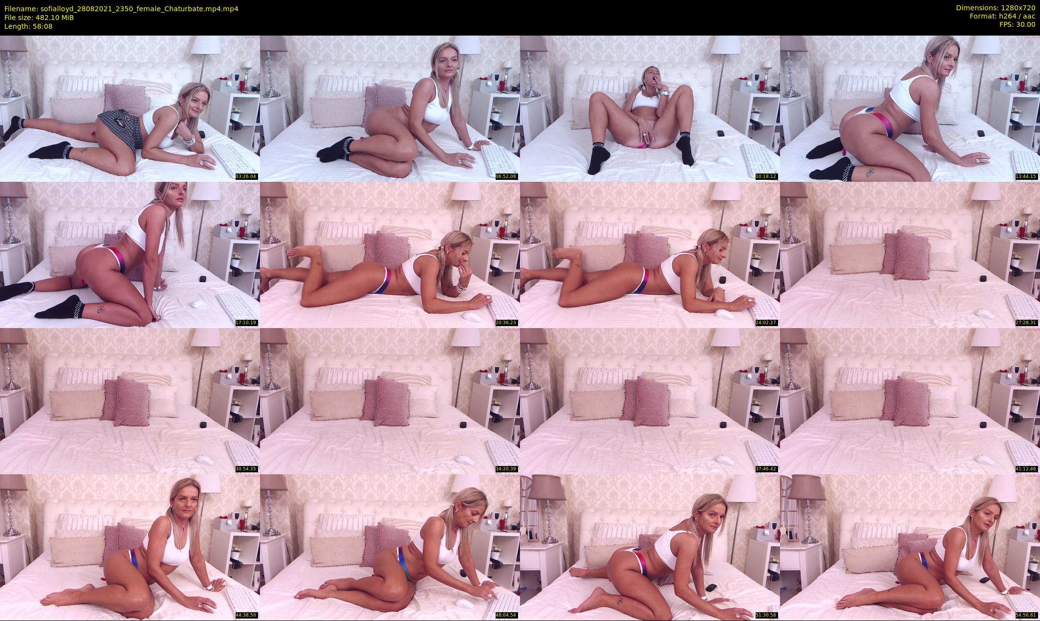 sofialloyd — 59 minute Chaturbate female cam show recording, 720p, Aug 28, 2021