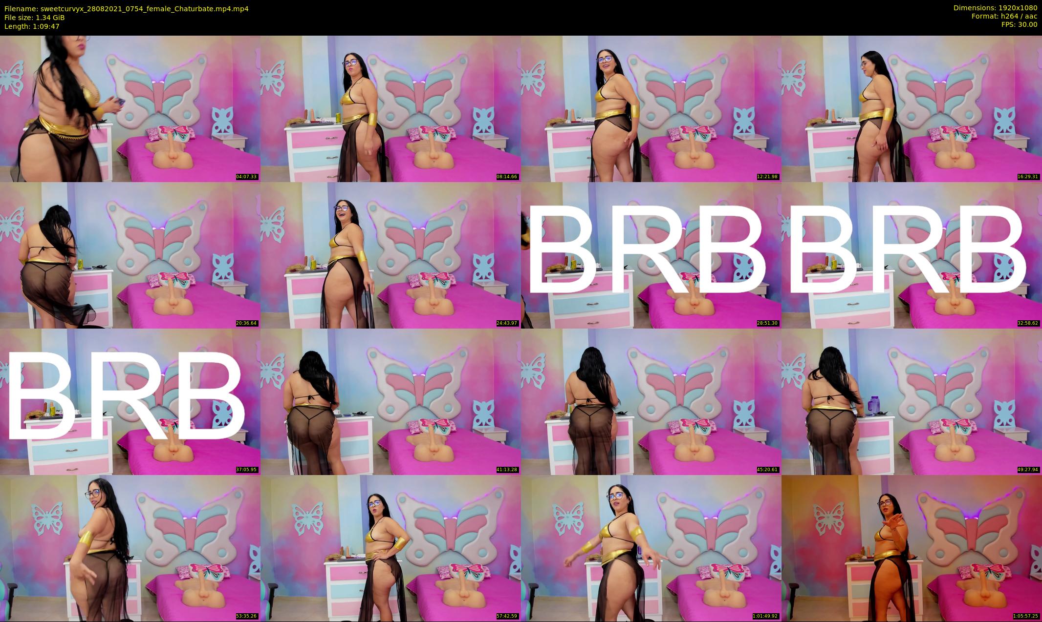 sweetcurvyx — 70 minute Chaturbate couple cam show recording, 1080p, Aug 28, 2021