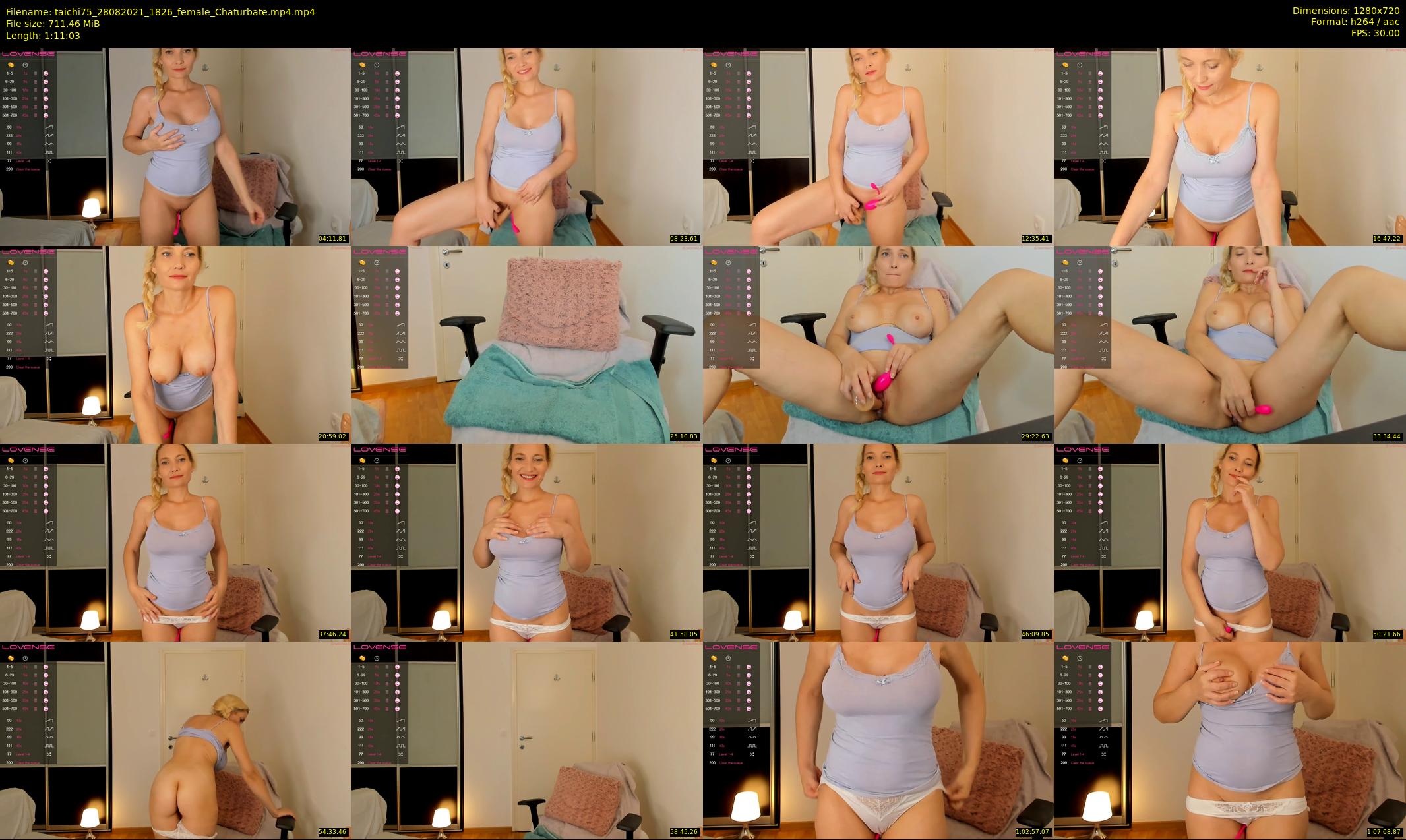 taichi75 — 72 minute Chaturbate female cam show recording, 720p, Aug 28, 2021