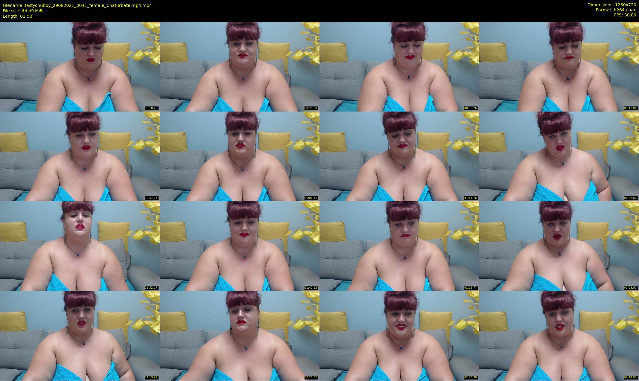 tastychubby — 3 minute Chaturbate female cam show recording, 720p, Aug 29, 2021