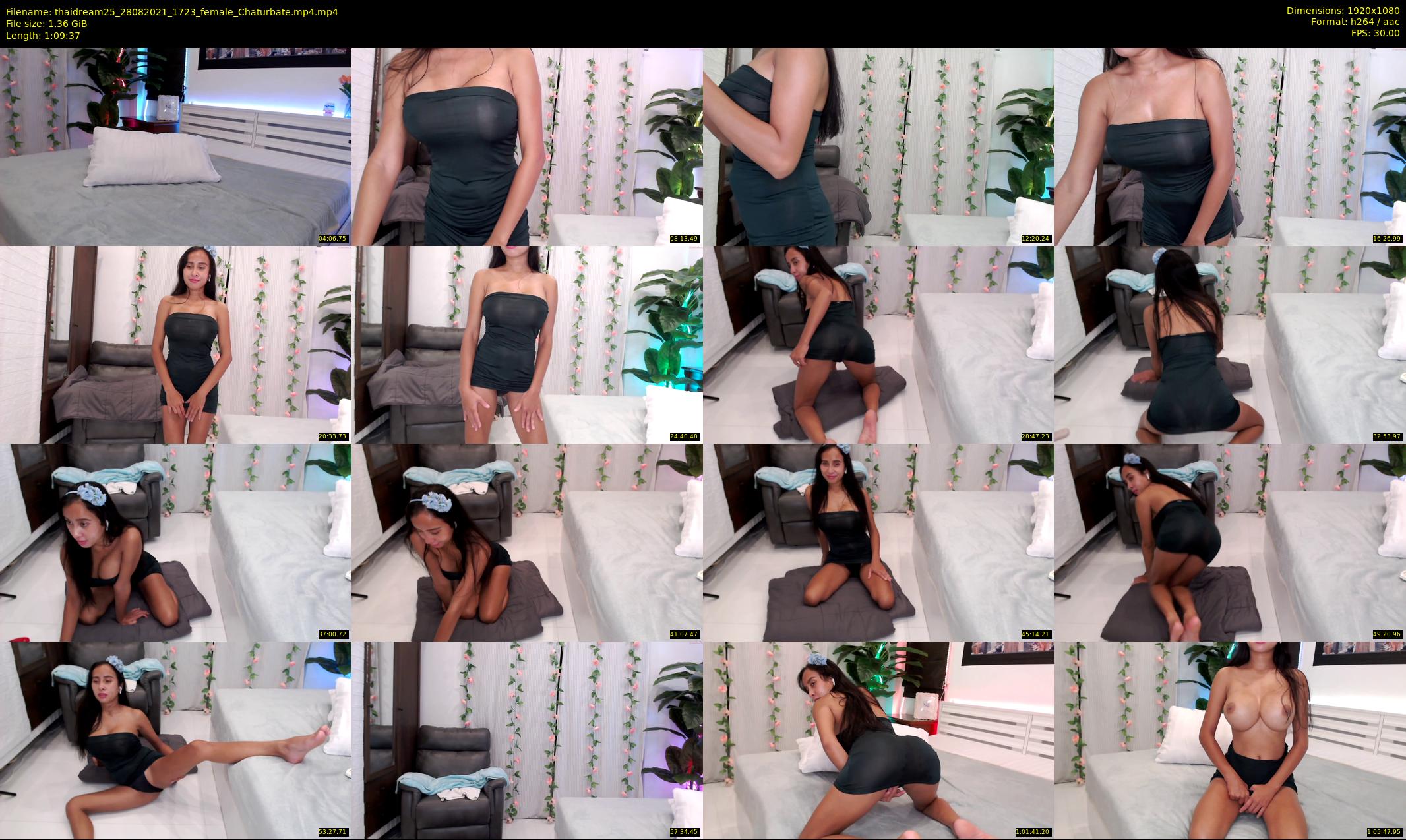 thaidream25 — 70 minute Chaturbate female cam show recording, 1080p, Aug 28, 2021