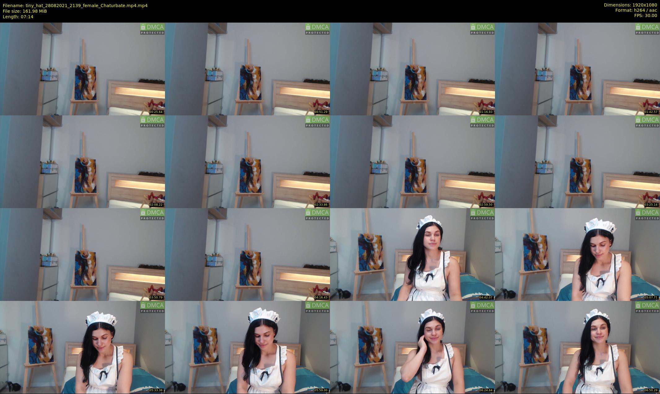 tiny_hat — 8 minute Chaturbate female cam show recording, 1080p, Aug 28, 2021