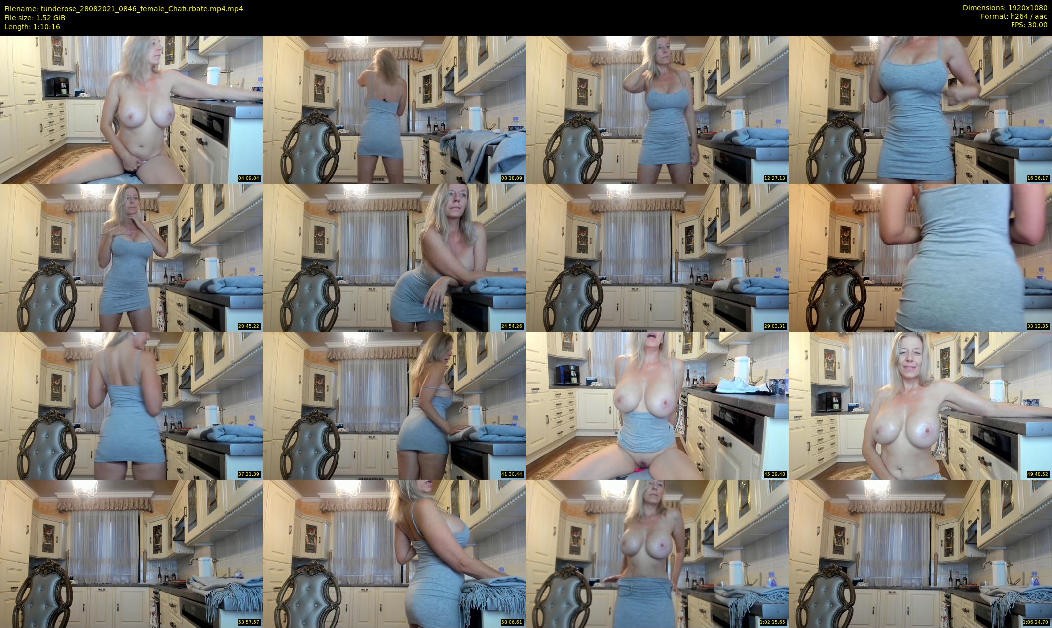 tunderose — 71 minute Chaturbate female cam show recording, 1080p, Aug 28, 2021