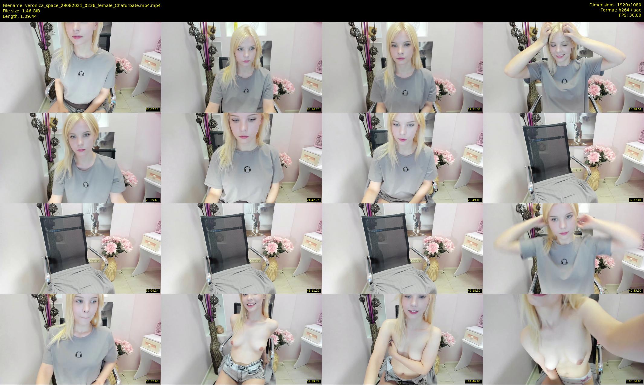 veronica_space — 70 minute Chaturbate female cam show recording, 1080p, Aug 29, 2021