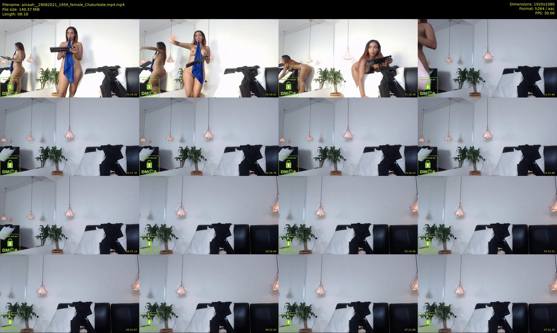 ainaah_ — 9 minute Chaturbate female cam show recording, 1080p, Aug 29, 2021