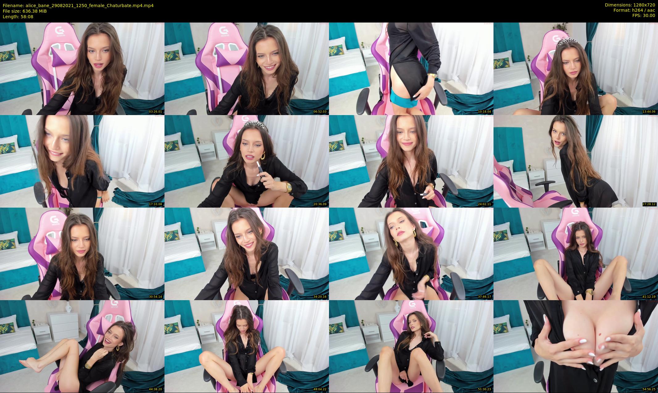 alice_bane — 59 minute Chaturbate female cam show recording, 720p, Aug 29, 2021