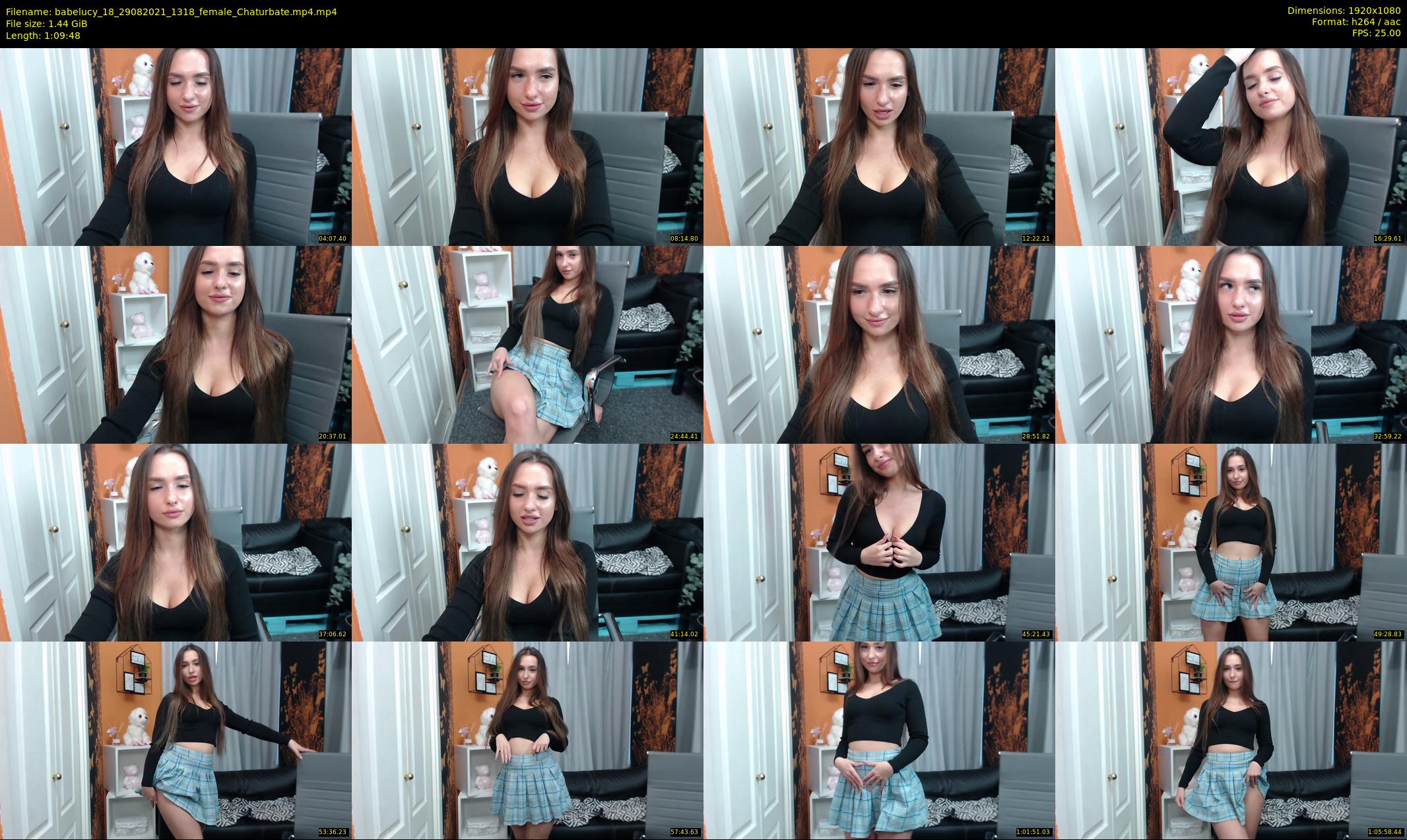 babelucy_18 — 70 minute Chaturbate female cam show recording, 1080p, Aug 29, 2021