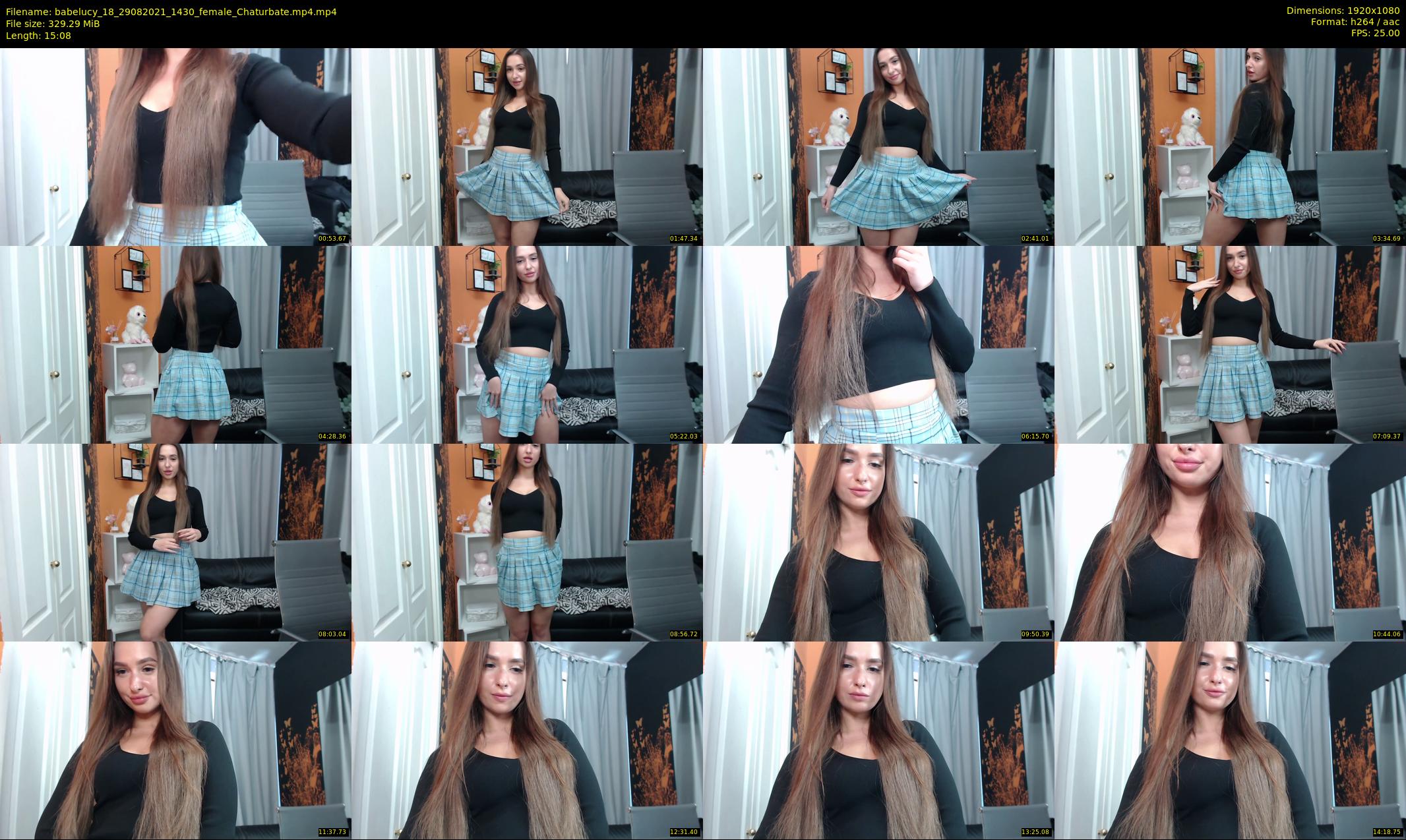 babelucy_18 — 16 minute Chaturbate female cam show recording, 1080p, Aug 29, 2021