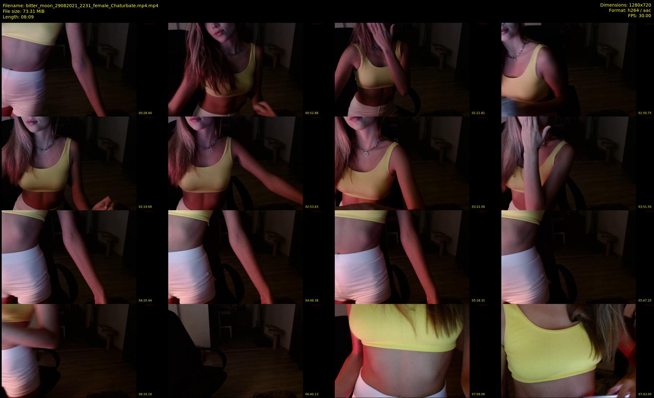 bitter_moon — 9 minute Chaturbate female cam show recording, 720p, Aug 29, 2021