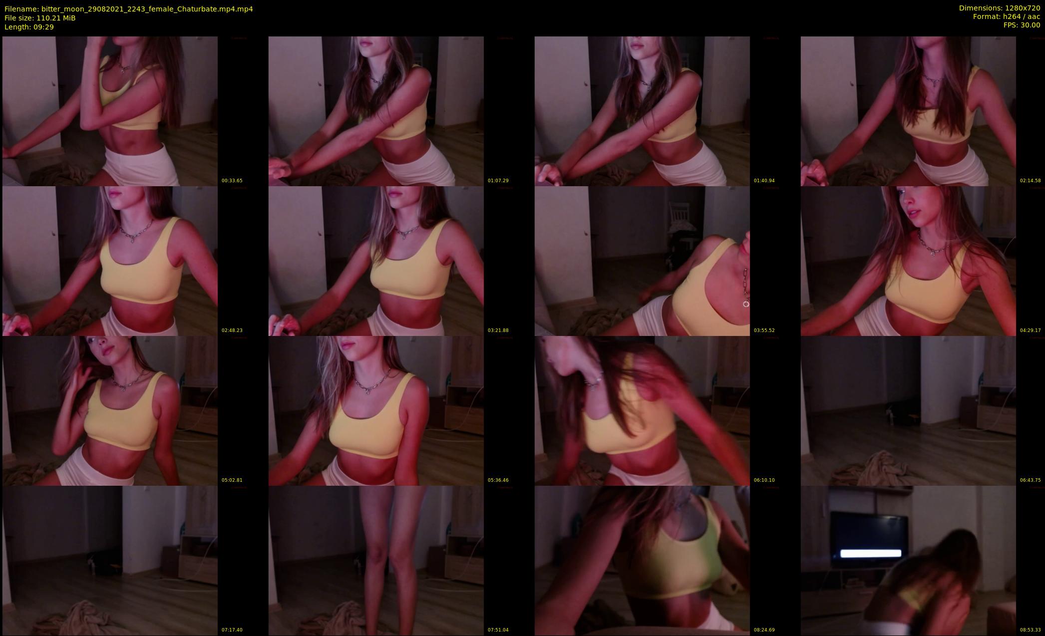 bitter_moon — 10 minute Chaturbate female cam show recording, 720p, Aug 29, 2021