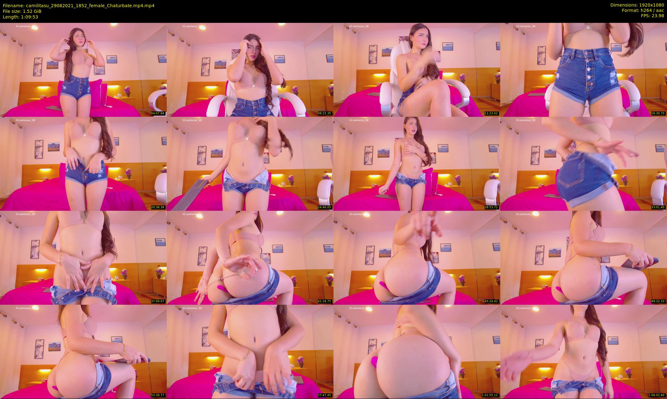 camilitasu — 70 minute Chaturbate female cam show recording, 1080p, Aug 29, 2021