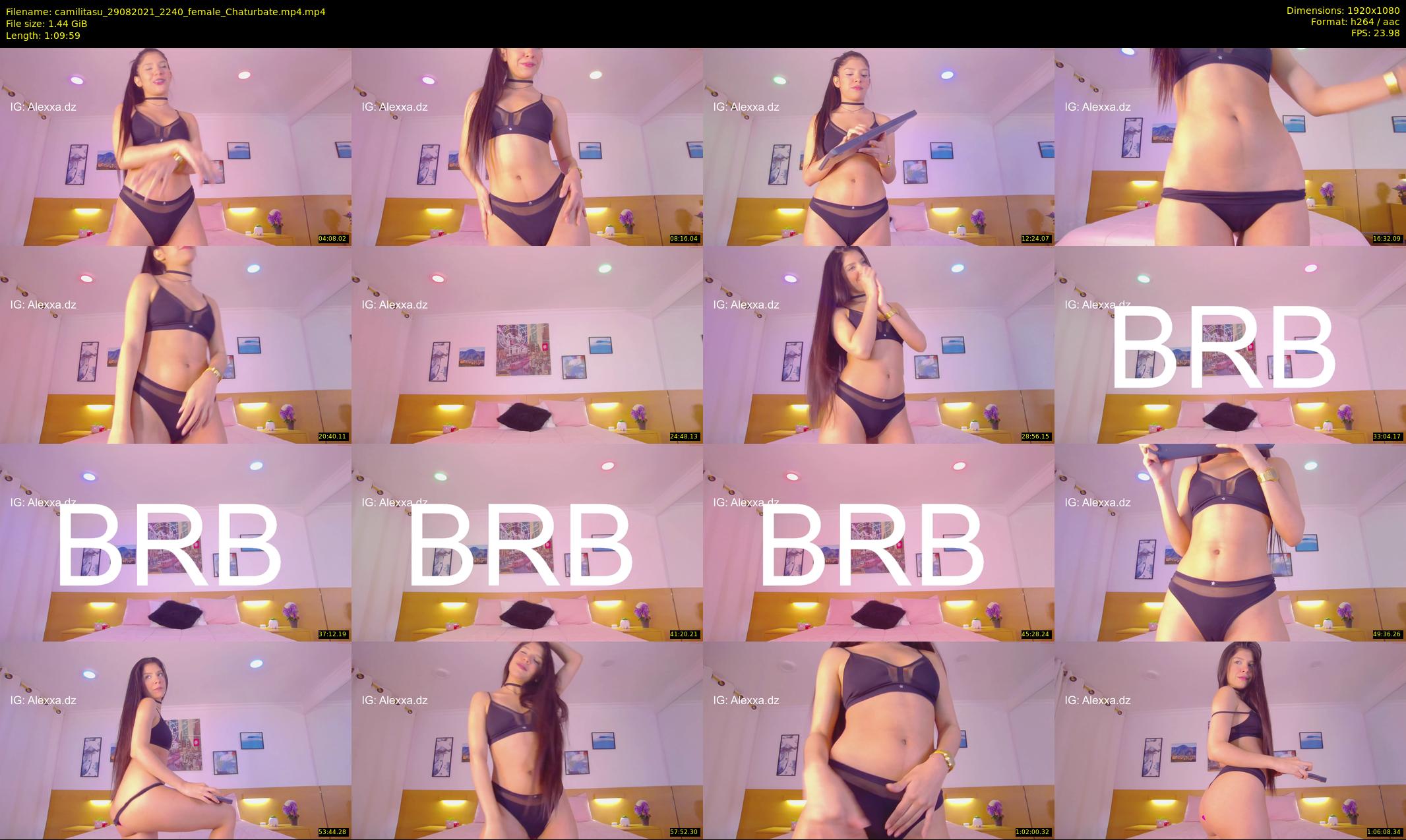 camilitasu — 70 minute Chaturbate female cam show recording, 1080p, Aug 29, 2021