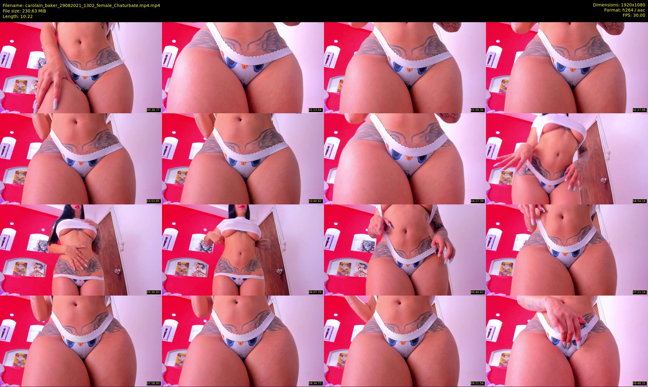 carolain_baker — 11 minute Chaturbate female cam show recording, 1080p, Aug 29, 2021