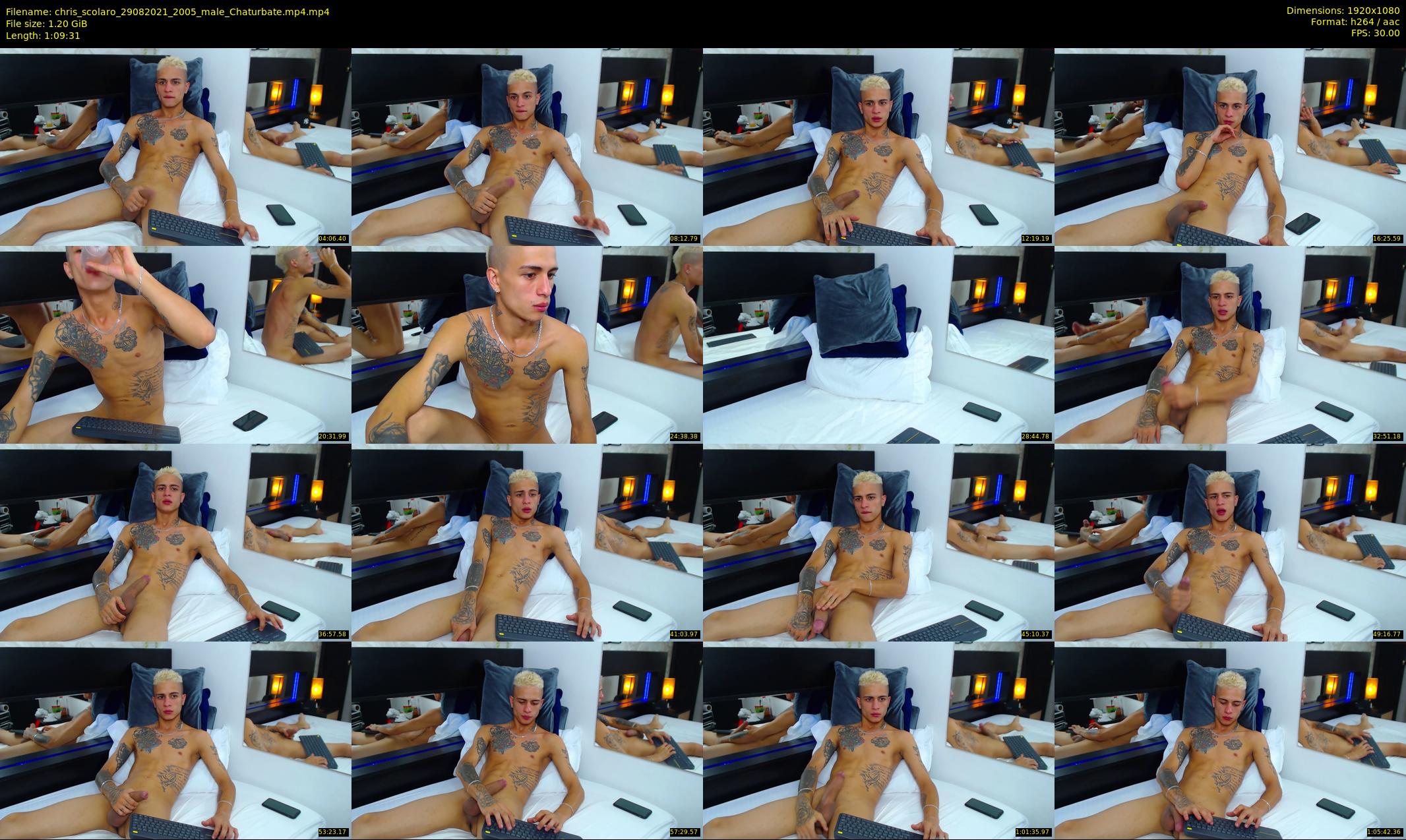 chris_scolaro — 70 minute Chaturbate male cam show recording, 1080p, Aug 29, 2021