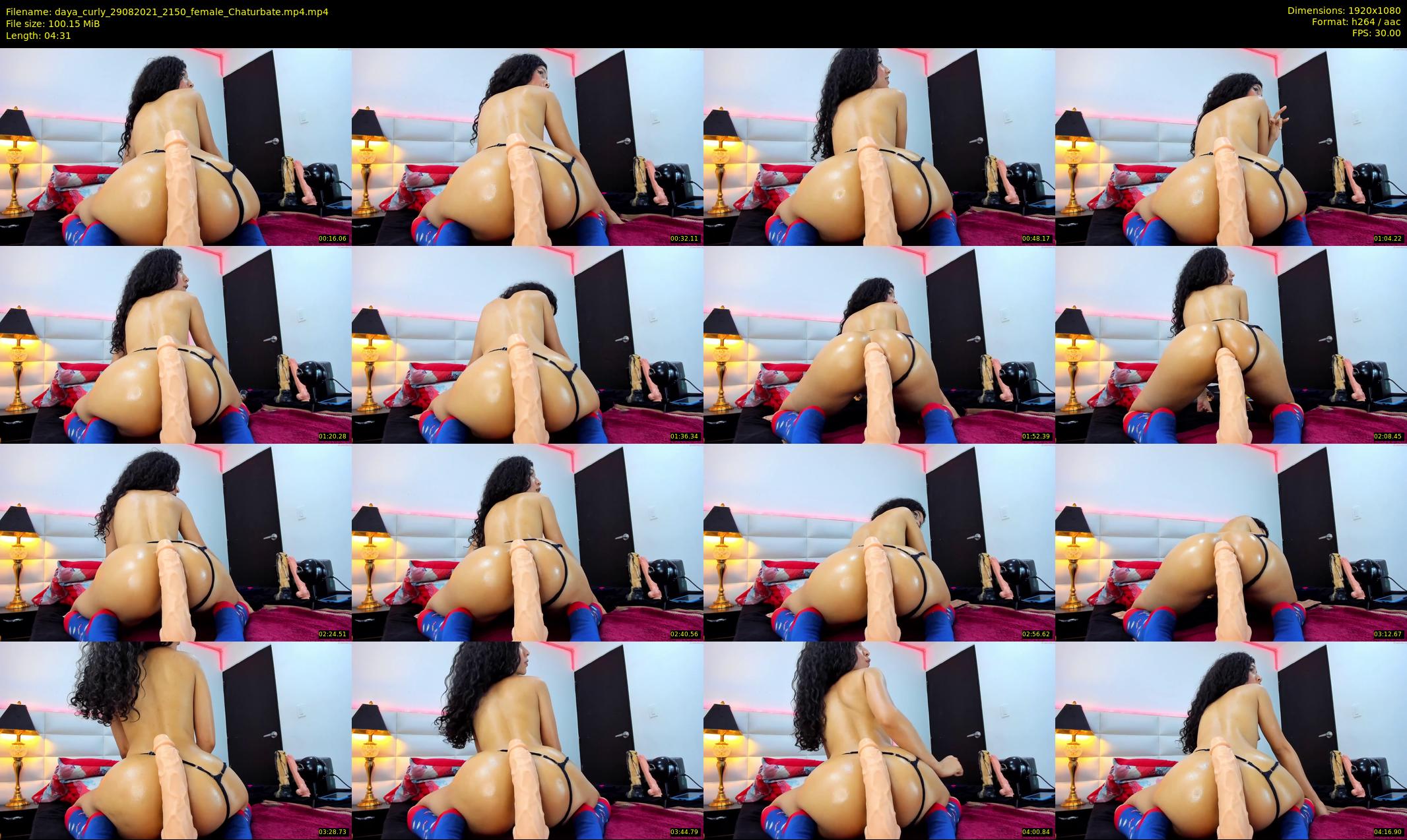 daya_curly — 5 minute Chaturbate female cam show recording, 1080p, Aug 29, 2021