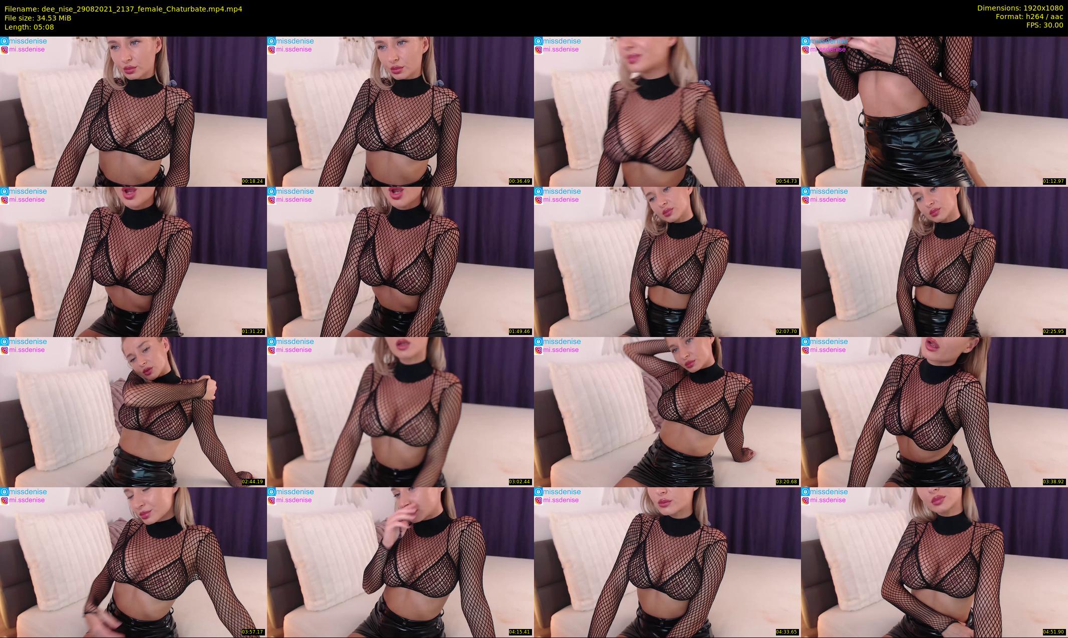 dee_nise — 6 minute Chaturbate female cam show recording, 1080p, Aug 29, 2021