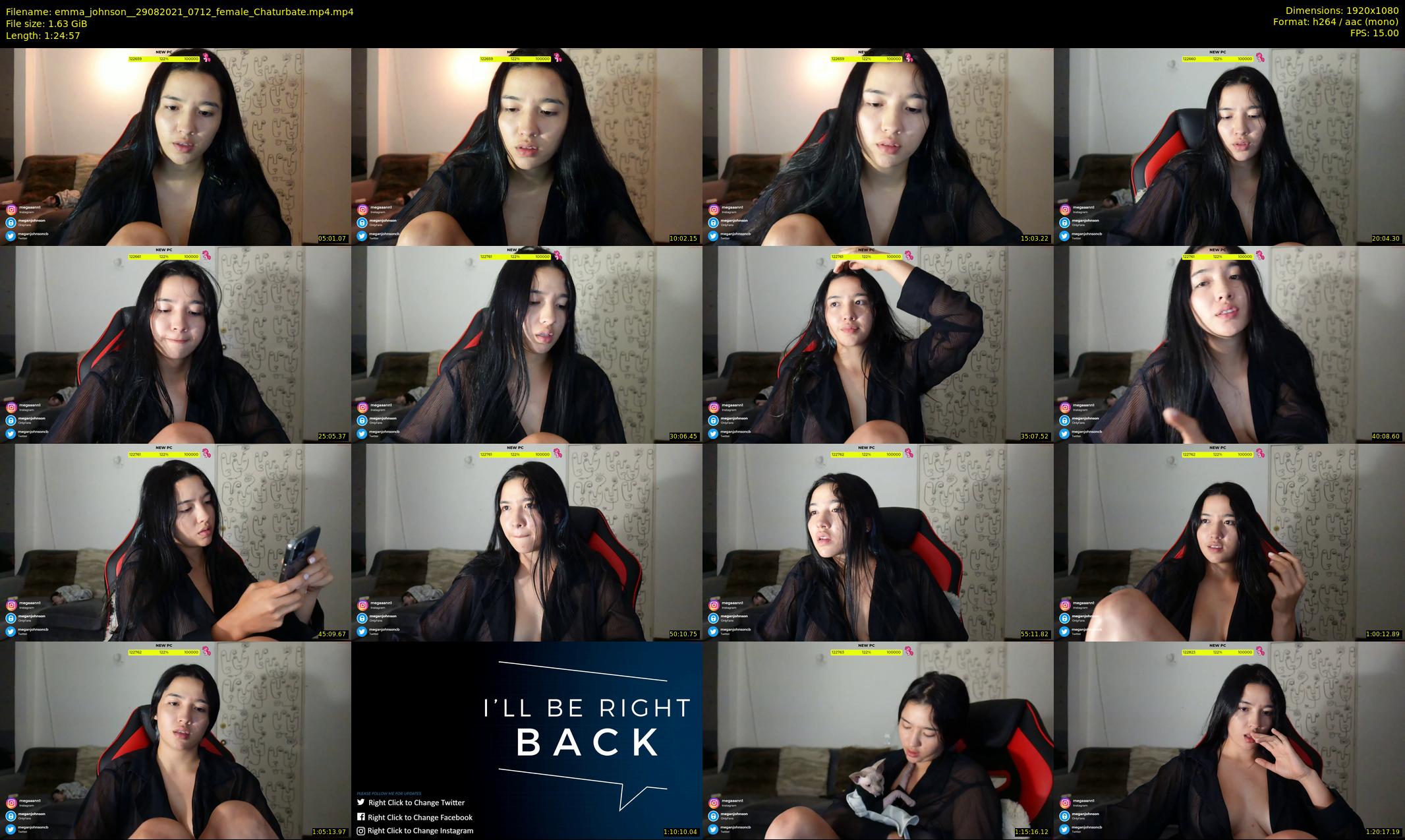 emma_johnson_ — 85 minute Chaturbate female cam show recording, 1080p, Aug 29, 2021