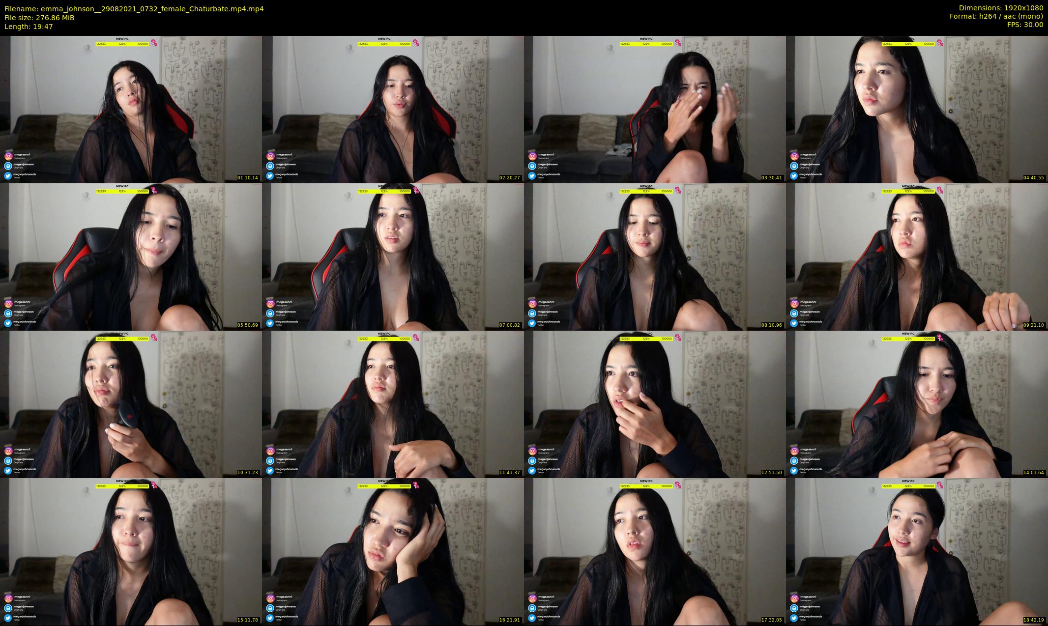 emma_johnson_ — 20 minute Chaturbate female cam show recording, 1080p, Aug 29, 2021