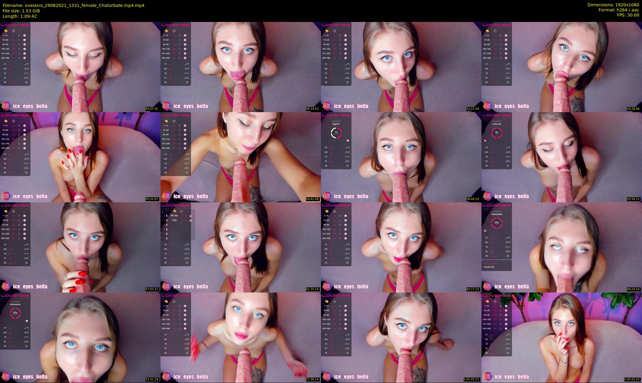 evalanis — 70 minute Chaturbate couple cam show recording, 1080p, Aug 29, 2021