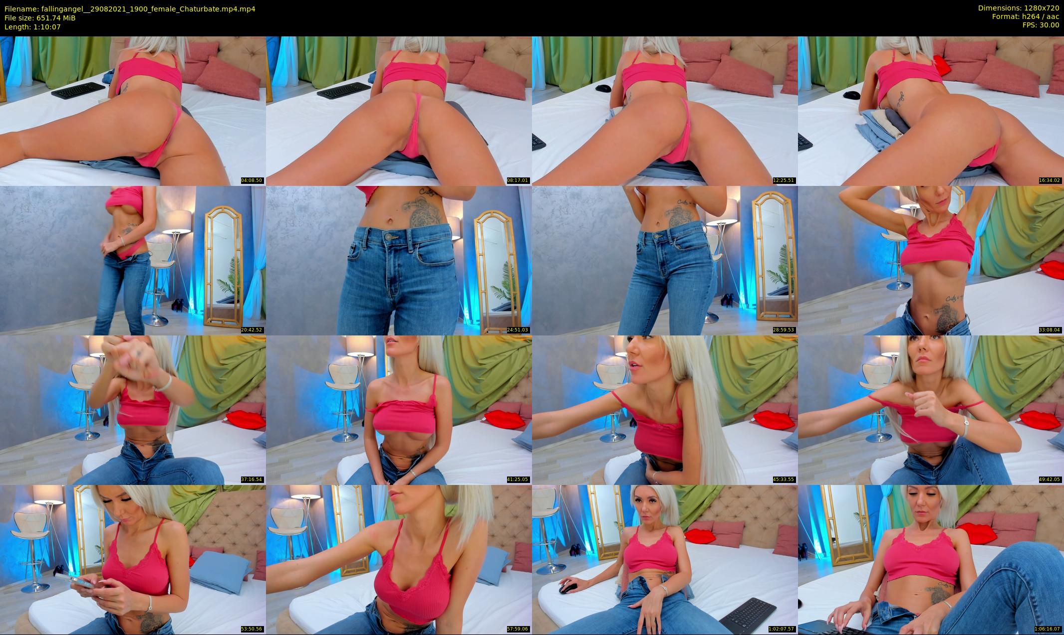 fallingangel_ — 71 minute Chaturbate female cam show recording, 720p, Aug 29, 2021