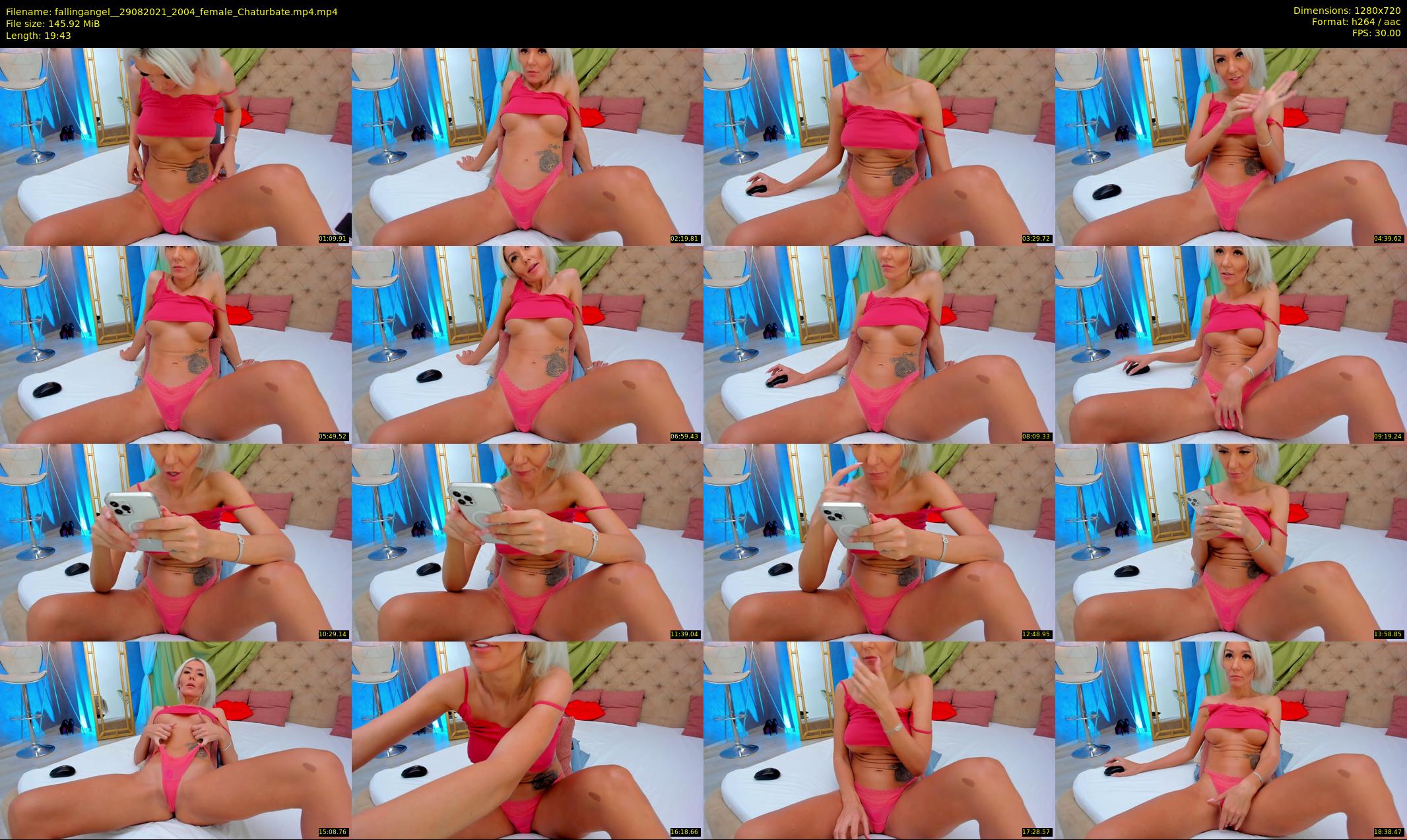 fallingangel_ — 20 minute Chaturbate female cam show recording, 720p, Aug 29, 2021