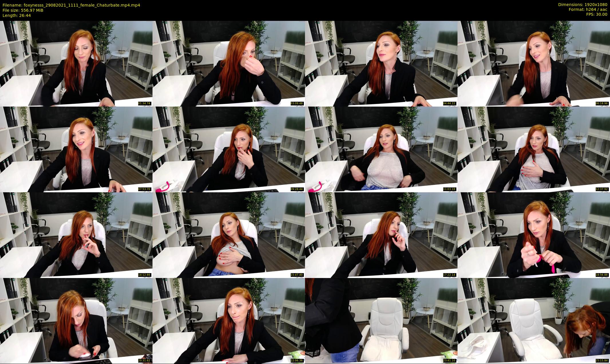 foxynesss — 27 minute Chaturbate female cam show recording, 1080p, Aug 29, 2021