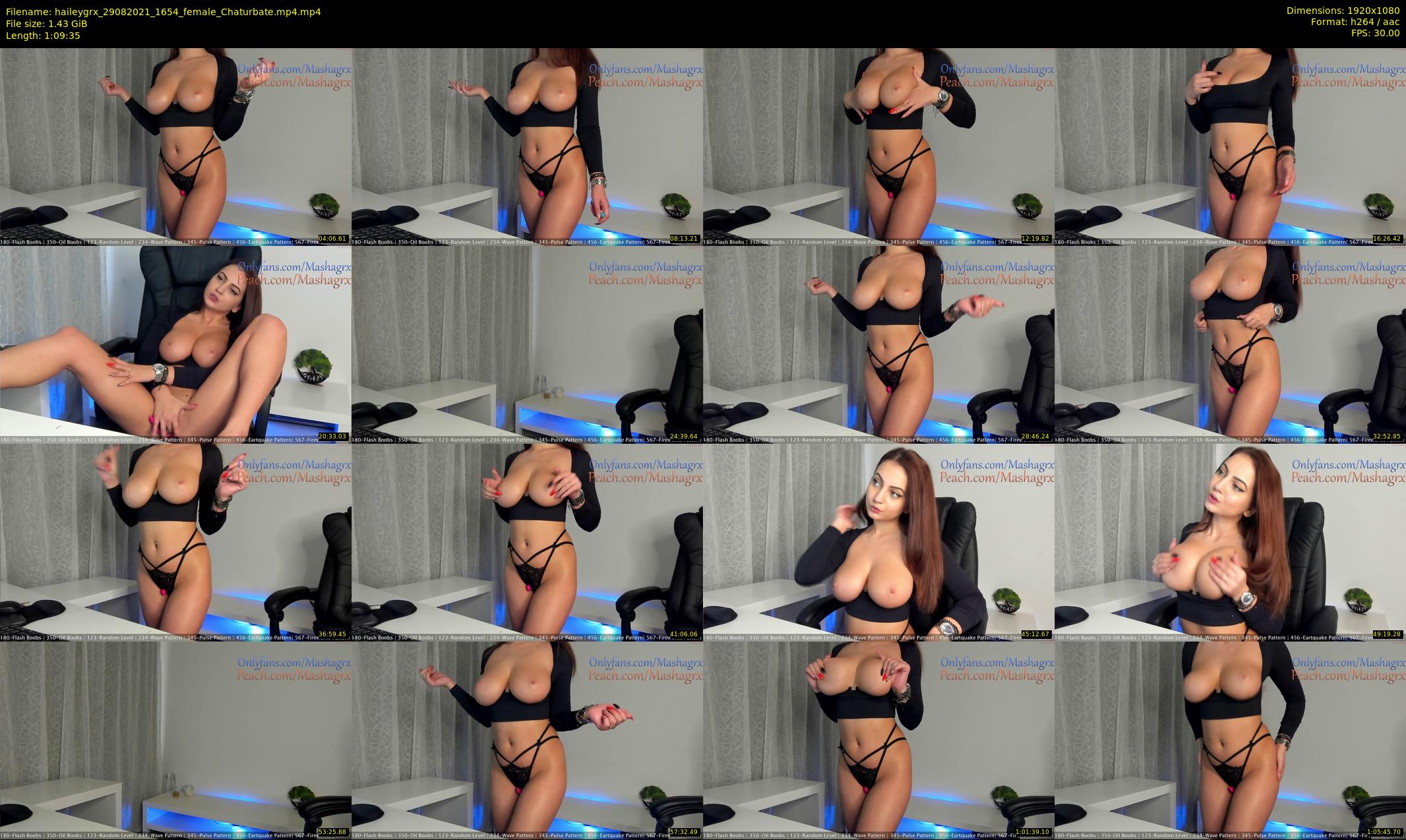haileygrx — 70 minute Chaturbate female cam show recording, 1080p, Aug 29, 2021