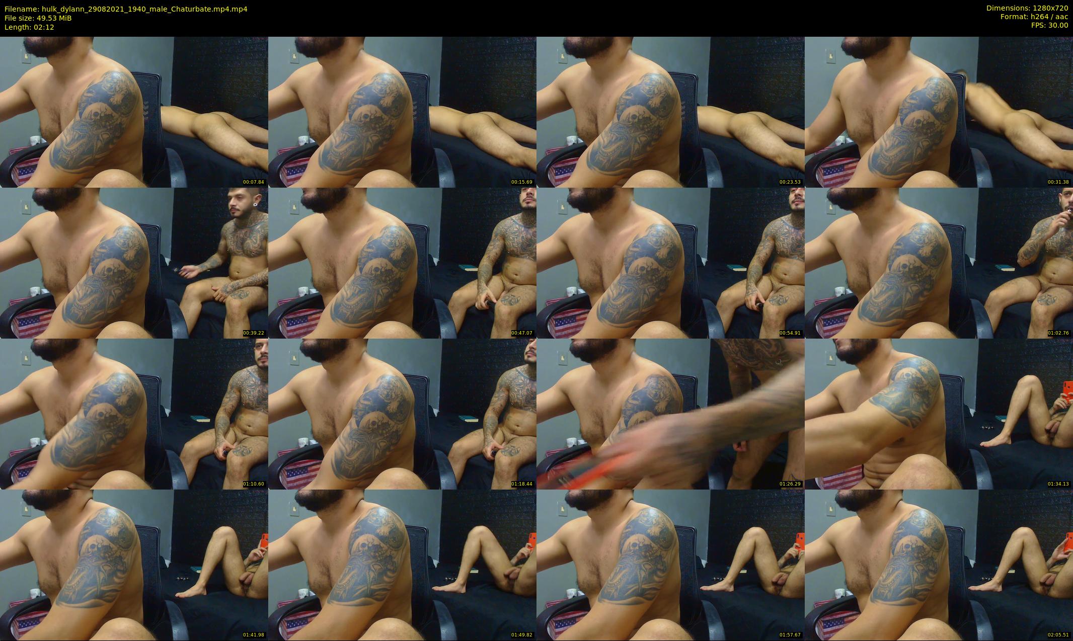 hulk_dylann — 3 minute Chaturbate male cam show recording, 720p, Aug 29, 2021
