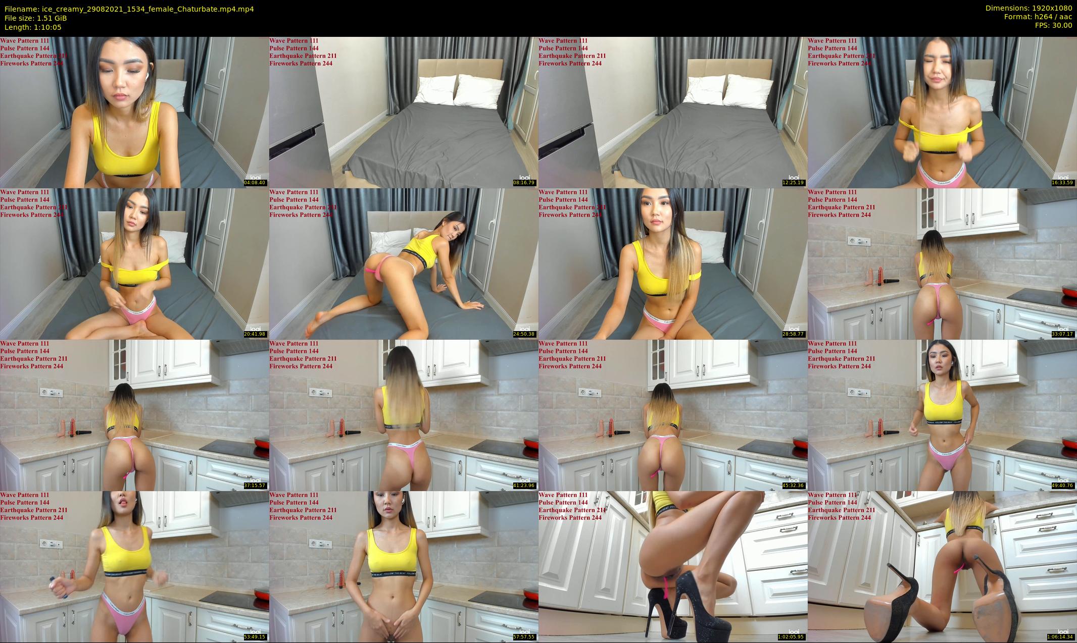 ice_creamy — 71 minute Chaturbate female cam show recording, 1080p, Aug 29, 2021