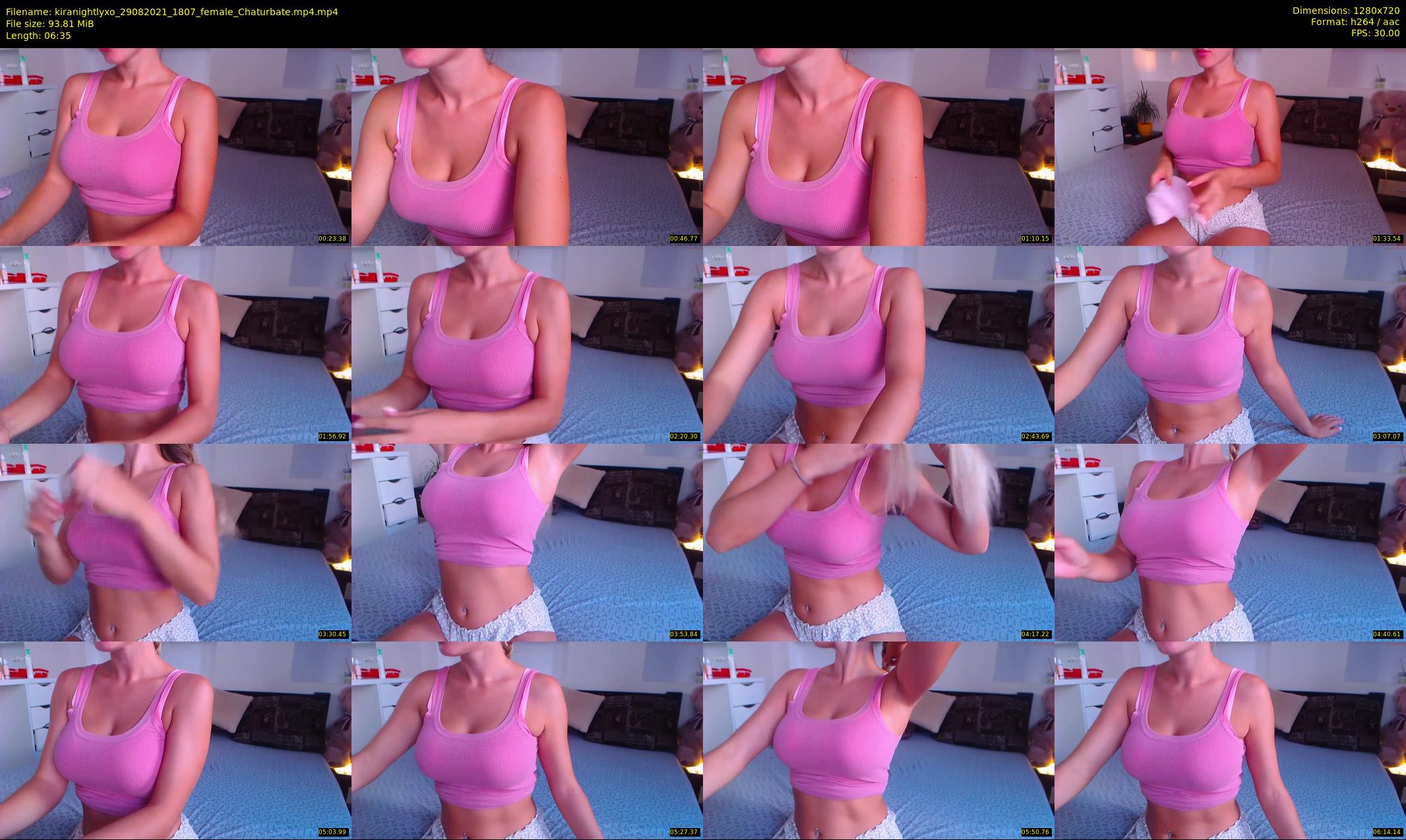 kiranightlyxo — 7 minute Chaturbate female cam show recording, 720p, Aug 29, 2021