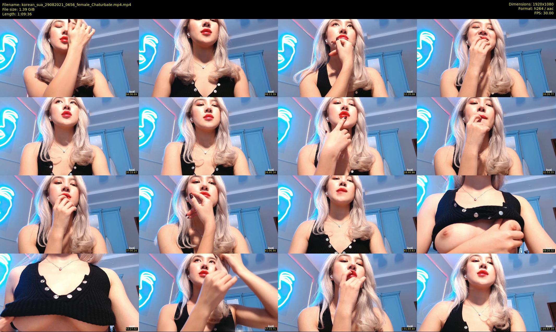 korean_sua — 70 minute Chaturbate female cam show recording, 1080p, Aug 29, 2021