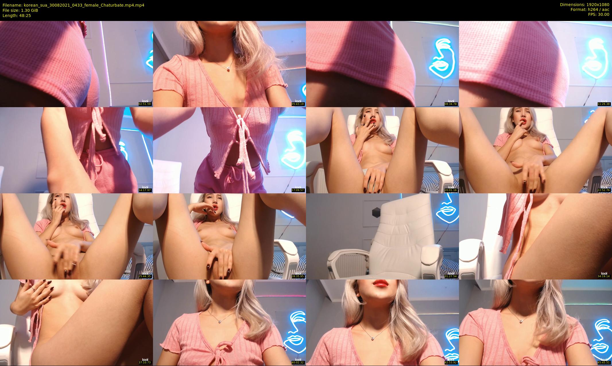 korean_sua — 49 minute Chaturbate female cam show recording, 1080p, Aug 30, 2021
