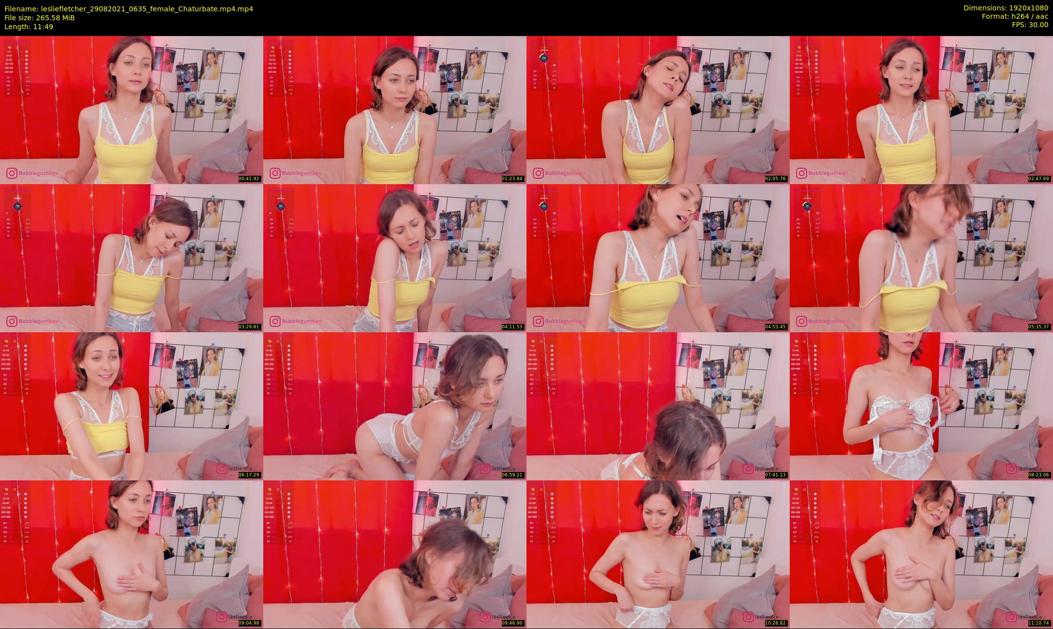 lesliefletcher — 12 minute Chaturbate couple cam show recording, 1080p, Aug 29, 2021