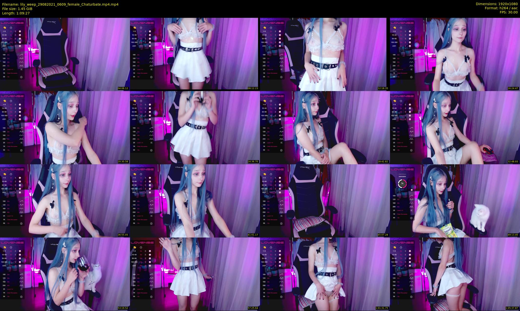 lily_weep — 70 minute Chaturbate female cam show recording, 1080p, Aug 29, 2021
