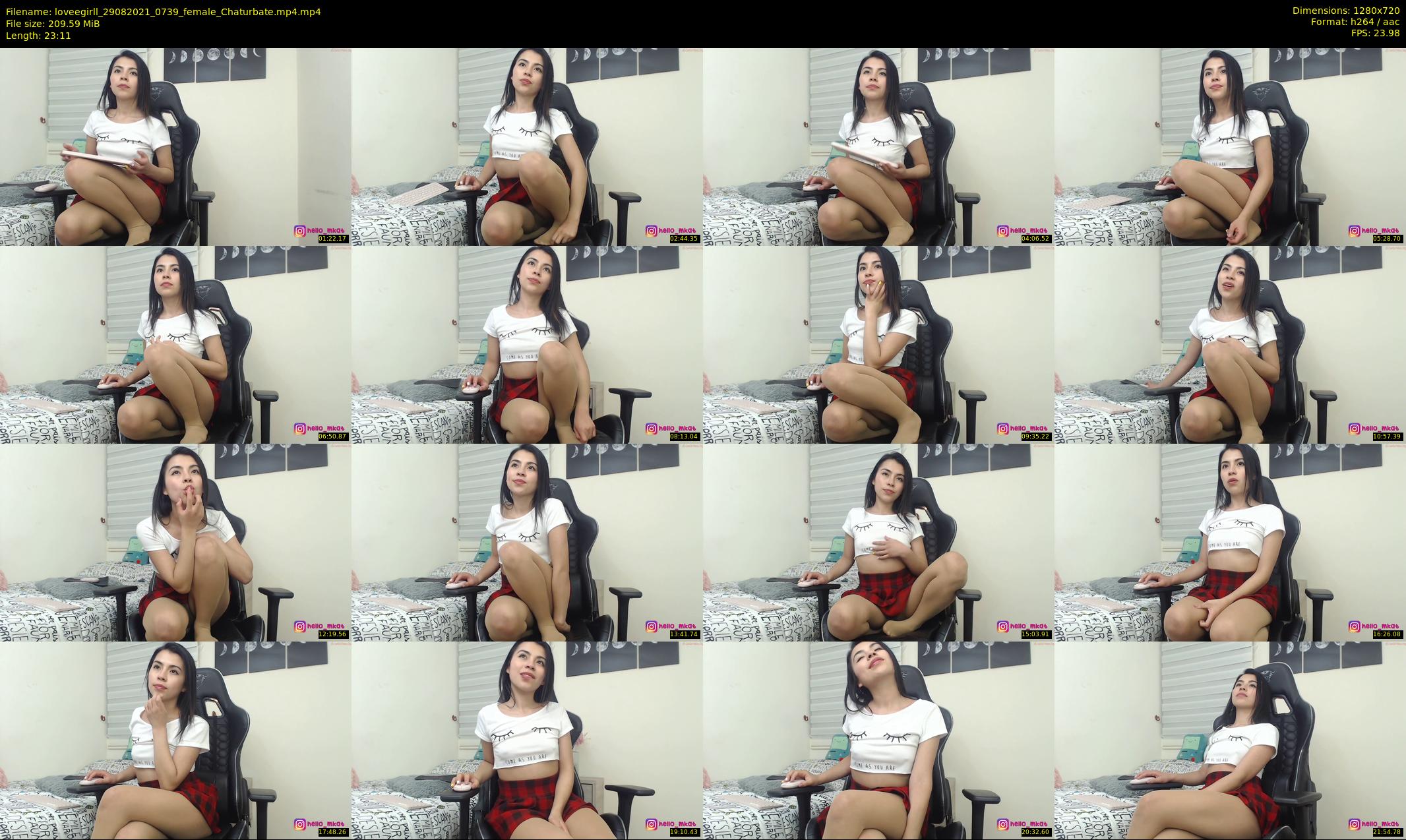 loveegirll — 24 minute Chaturbate female cam show recording, 720p, Aug 29, 2021