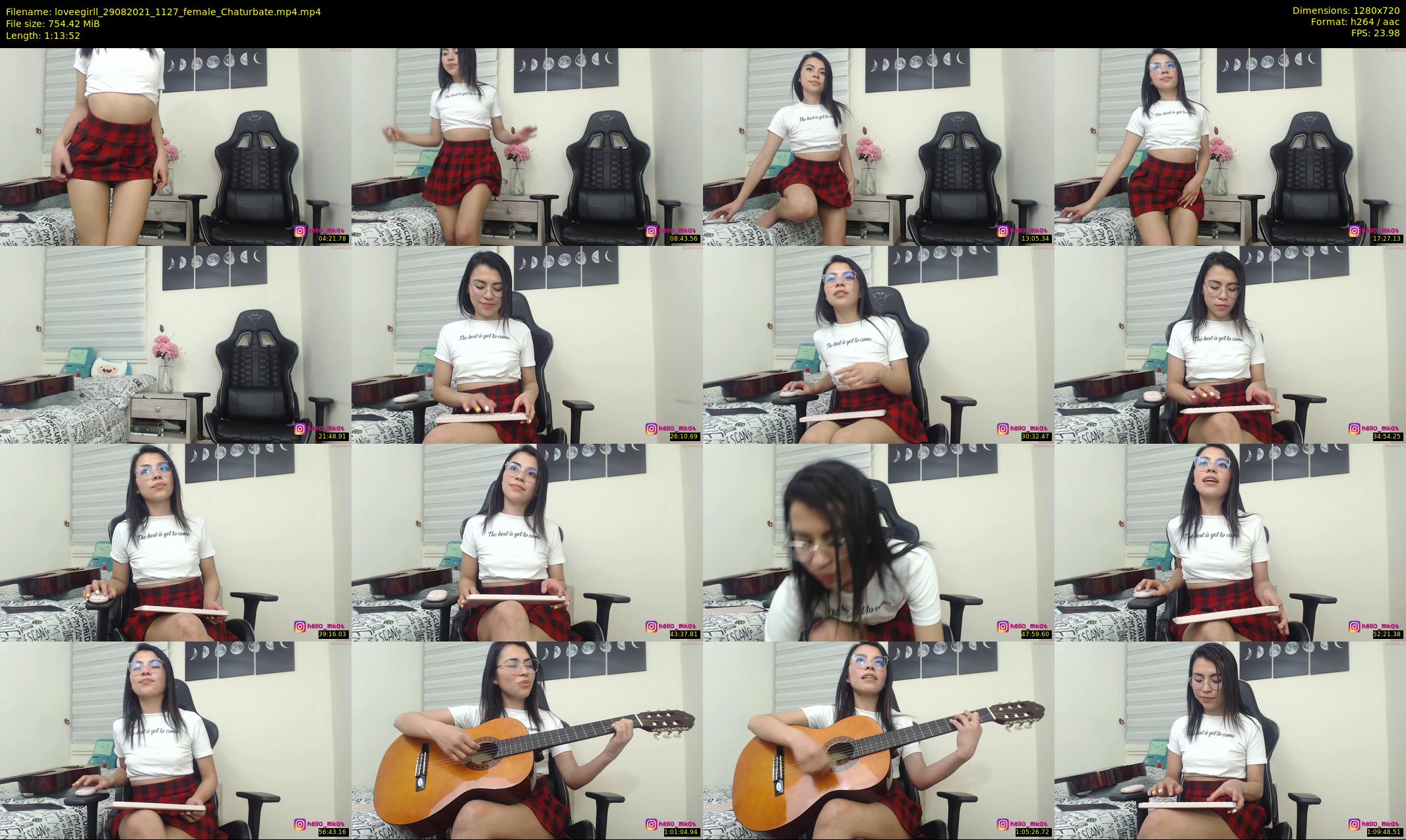 loveegirll — 74 minute Chaturbate female cam show recording, 720p, Aug 29, 2021