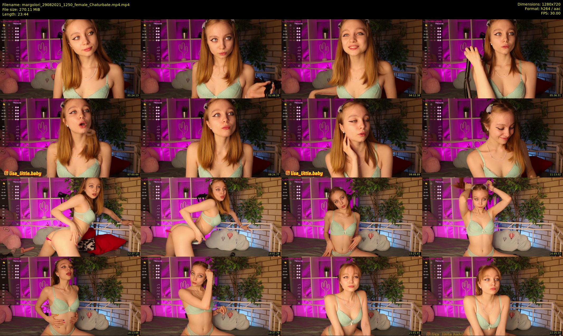 margolori — 24 minute Chaturbate couple cam show recording, 720p, Aug 29, 2021