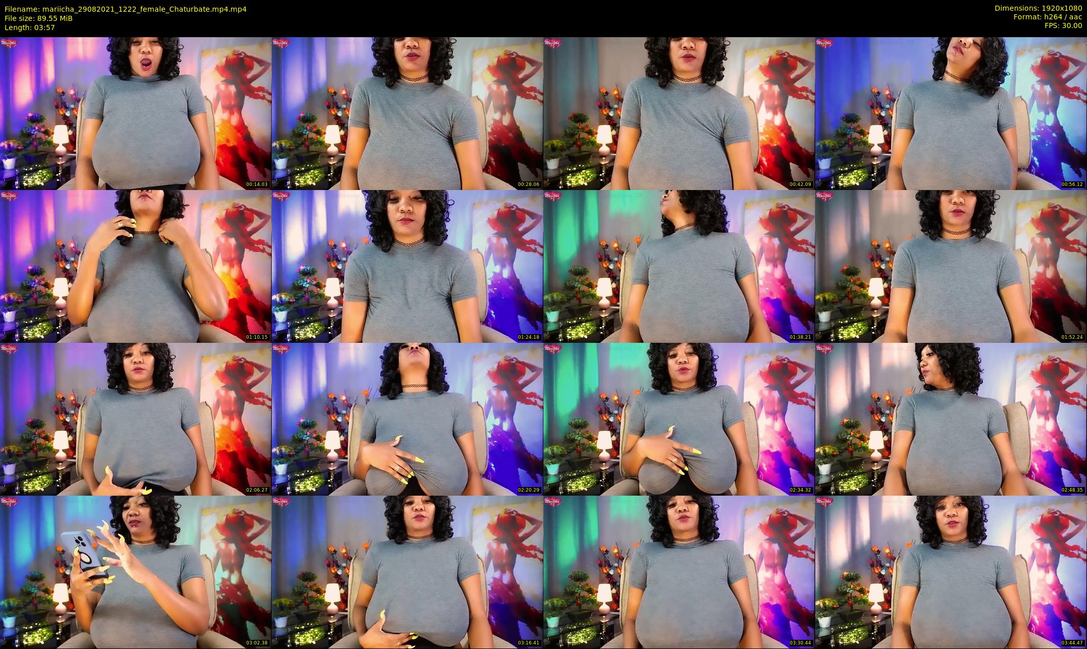 mariicha — 4 minute Chaturbate female cam show recording, 1080p, Aug 29, 2021