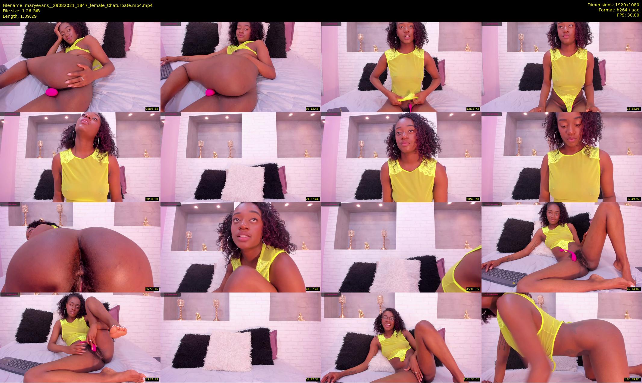 maryevans_ — 70 minute Chaturbate female cam show recording, 1080p, Aug 29, 2021