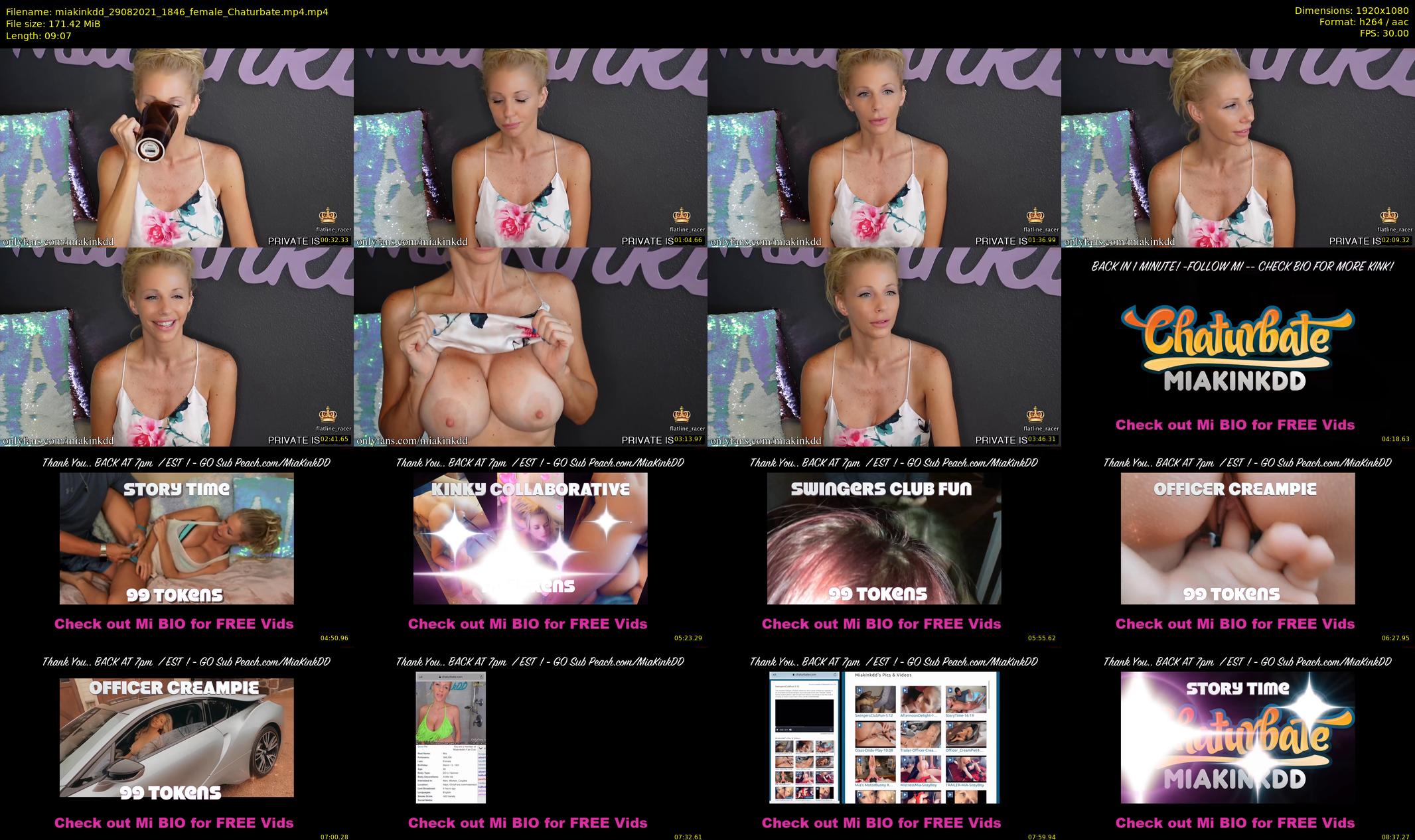 miakinkdd — 10 minute Chaturbate female cam show recording, 1080p, Aug 29, 2021