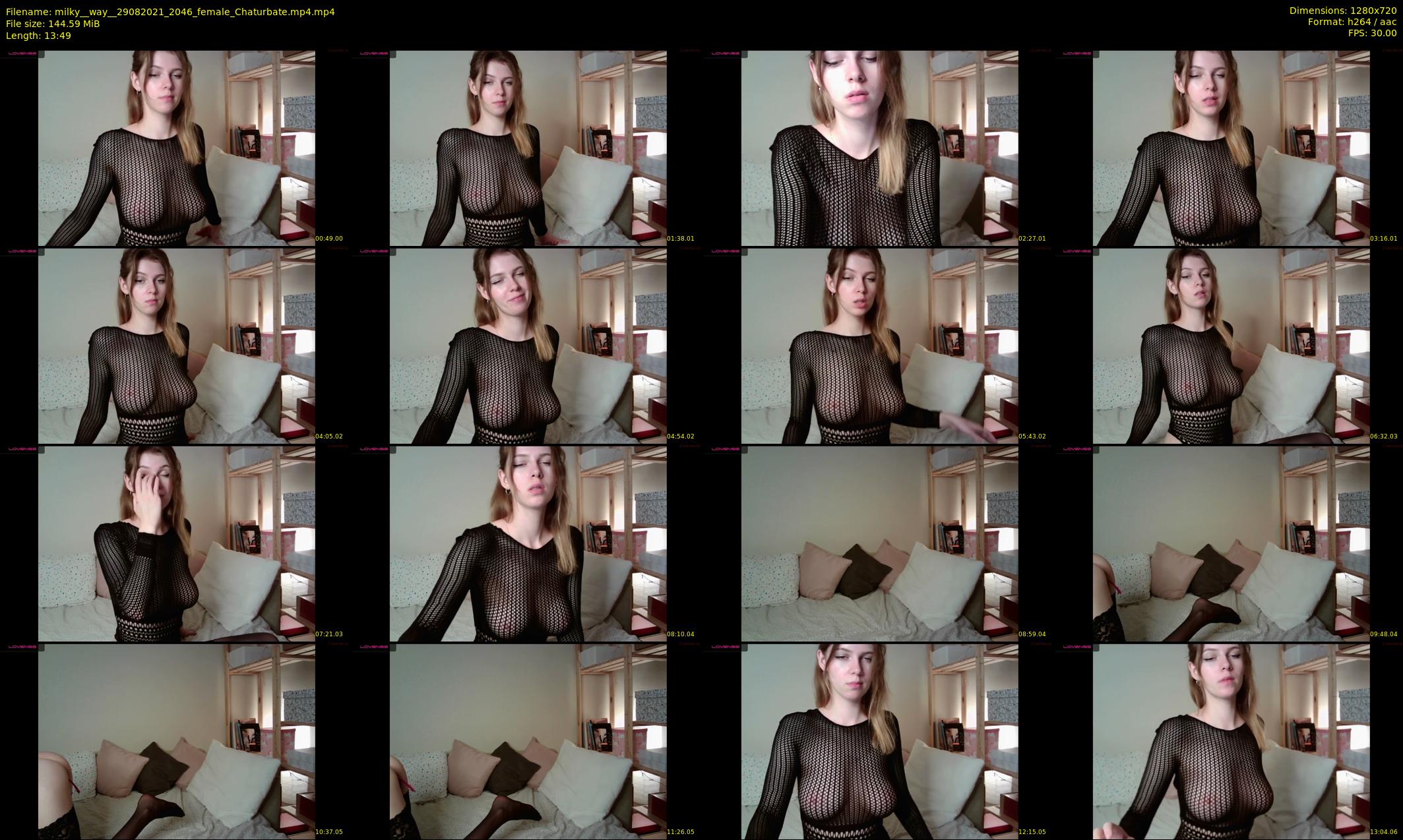 milky__way_ — 14 minute Chaturbate female cam show recording, 720p, Aug 29, 2021