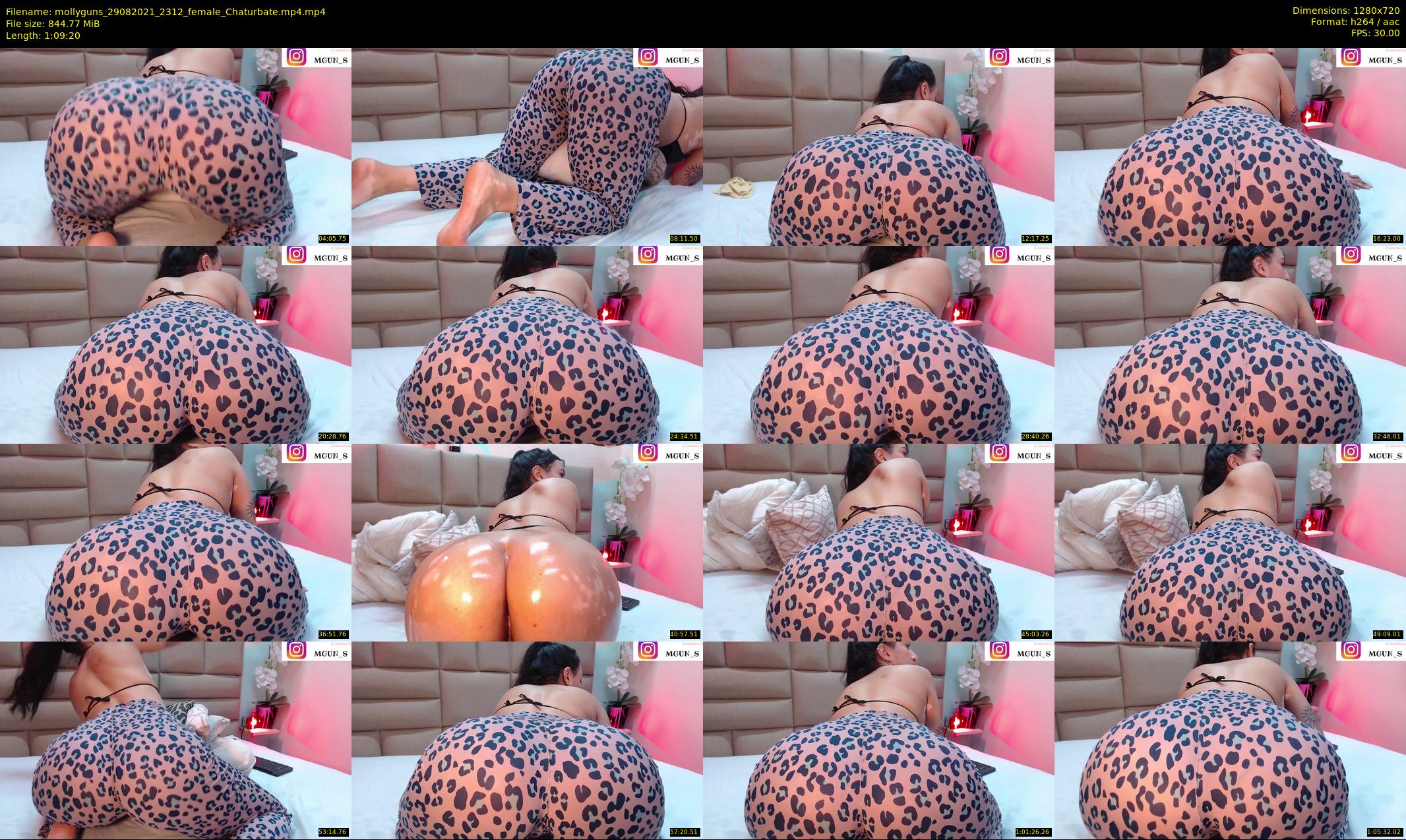 mollyguns — 70 minute Chaturbate female cam show recording, 720p, Aug 29, 2021