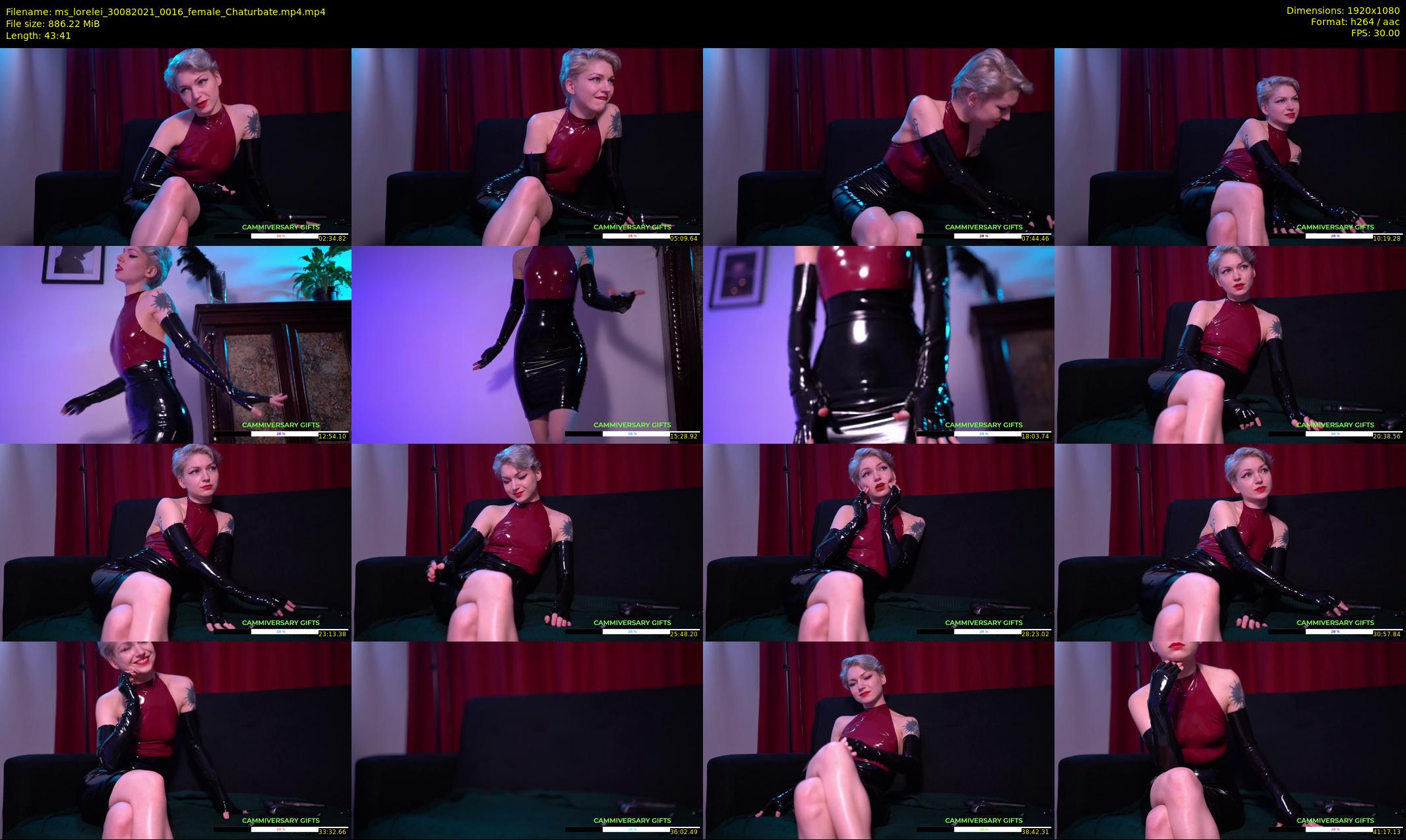 ms_lorelei — 44 minute Chaturbate female cam show recording, 1080p, Aug 30, 2021