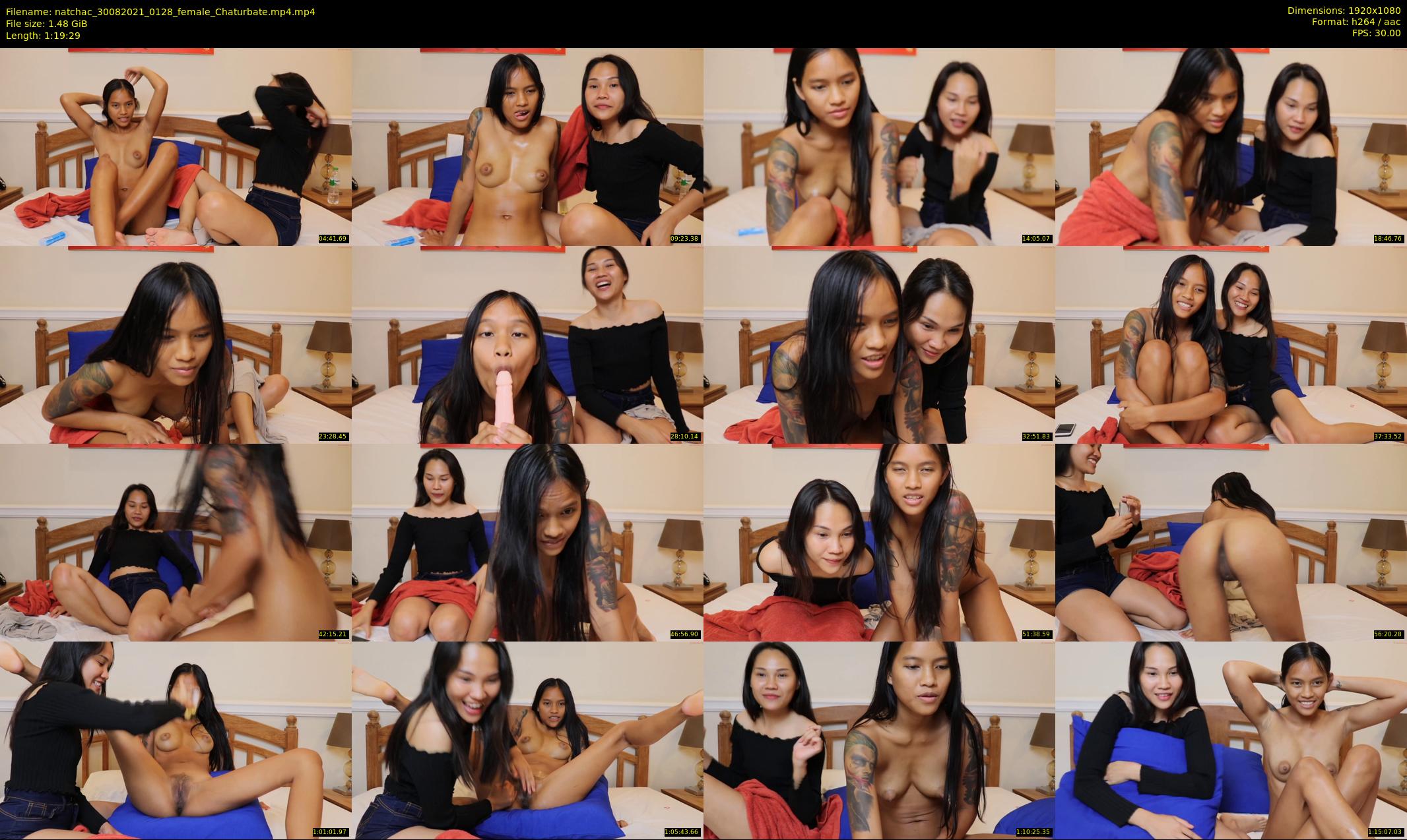 natchac — 80 minute Chaturbate female cam show recording, 1080p, Aug 30, 2021