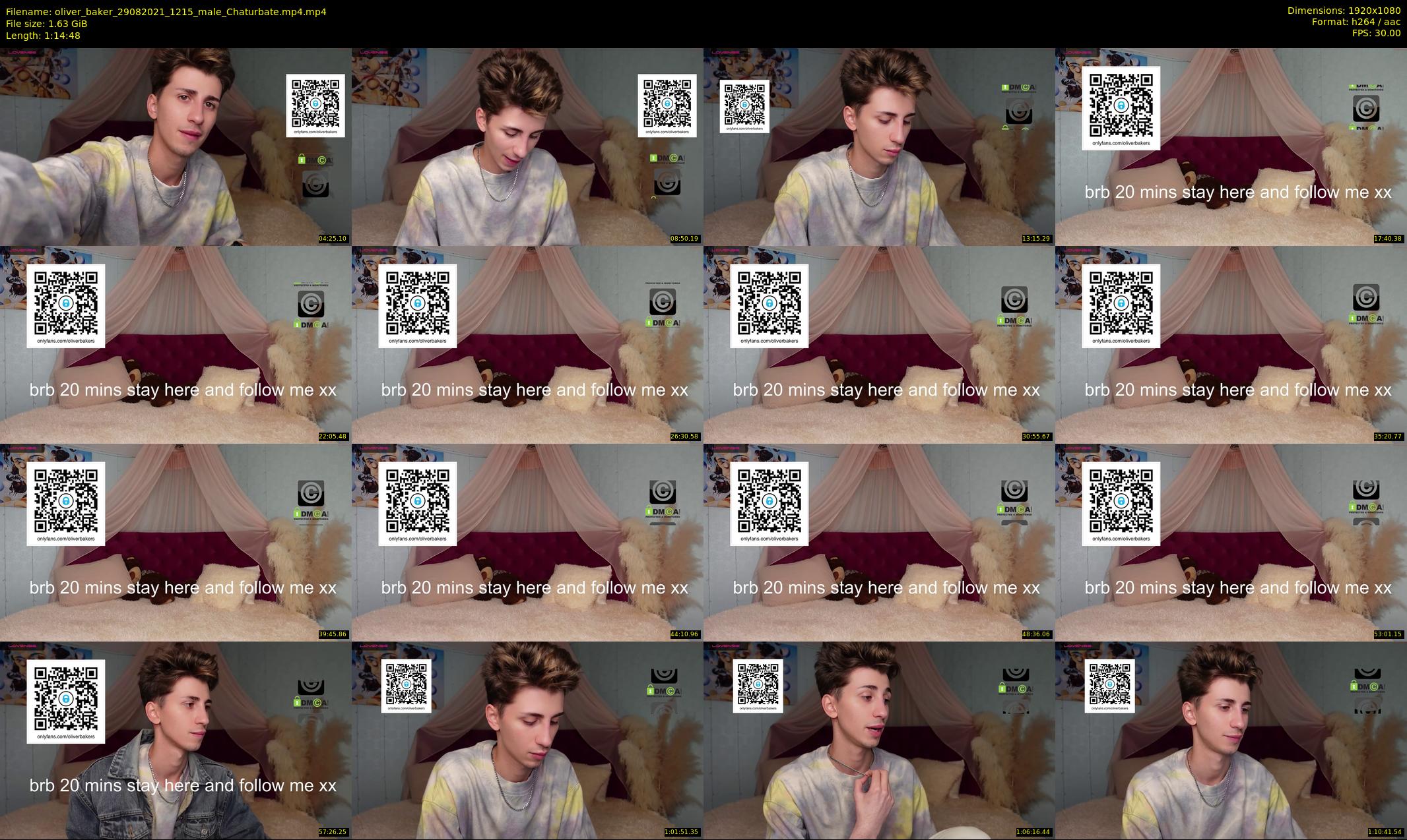 oliver_baker — 75 minute Chaturbate male cam show recording, 1080p, Aug 29, 2021