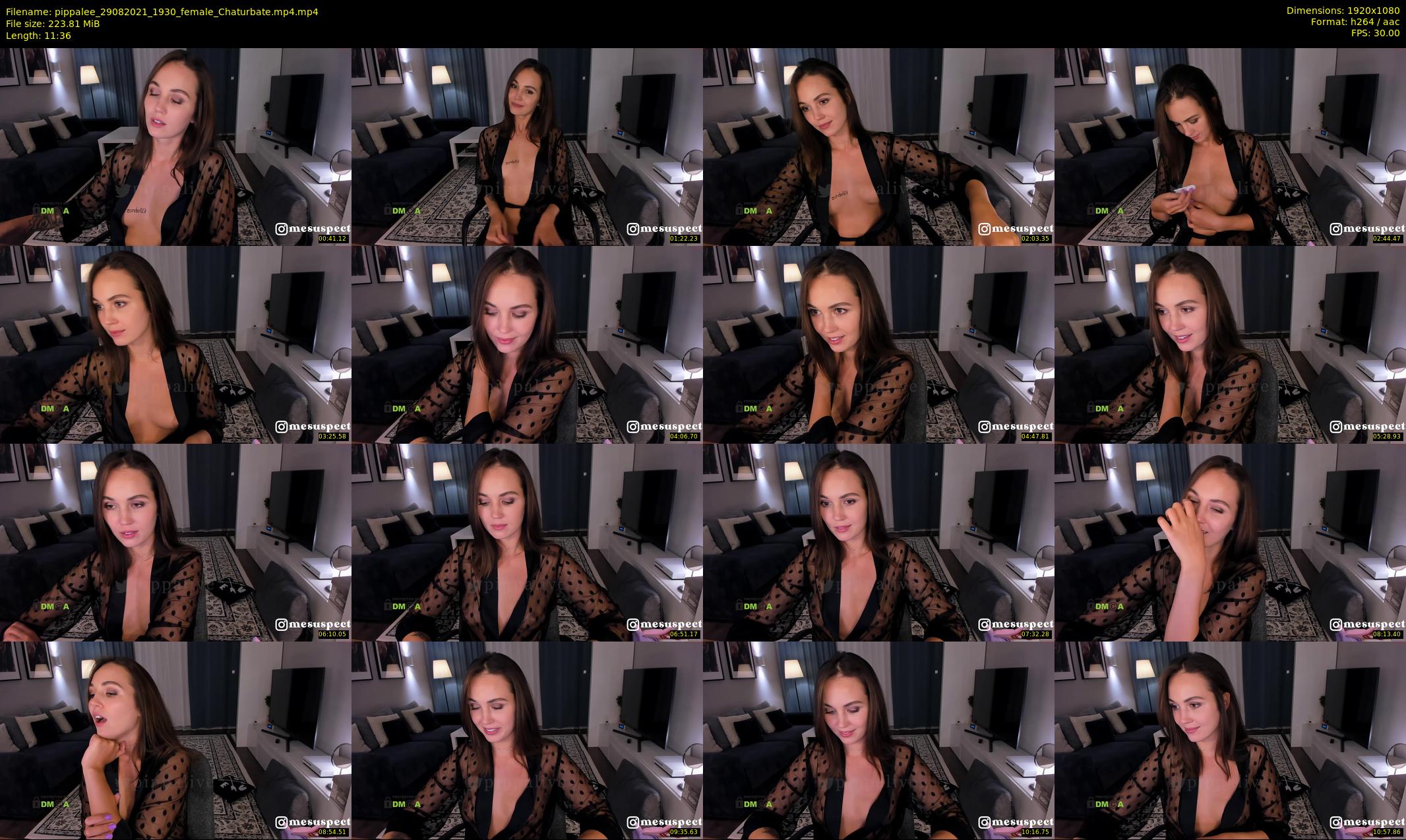 pippalee — 12 minute Chaturbate female cam show recording, 1080p, Aug 29, 2021