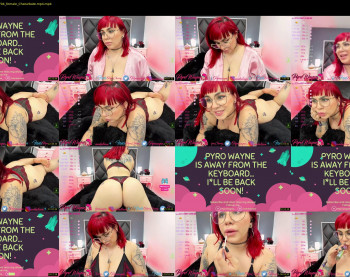 pyrowayne — 78 minute Chaturbate female cam show recording, 1080p, Aug 29, 2021